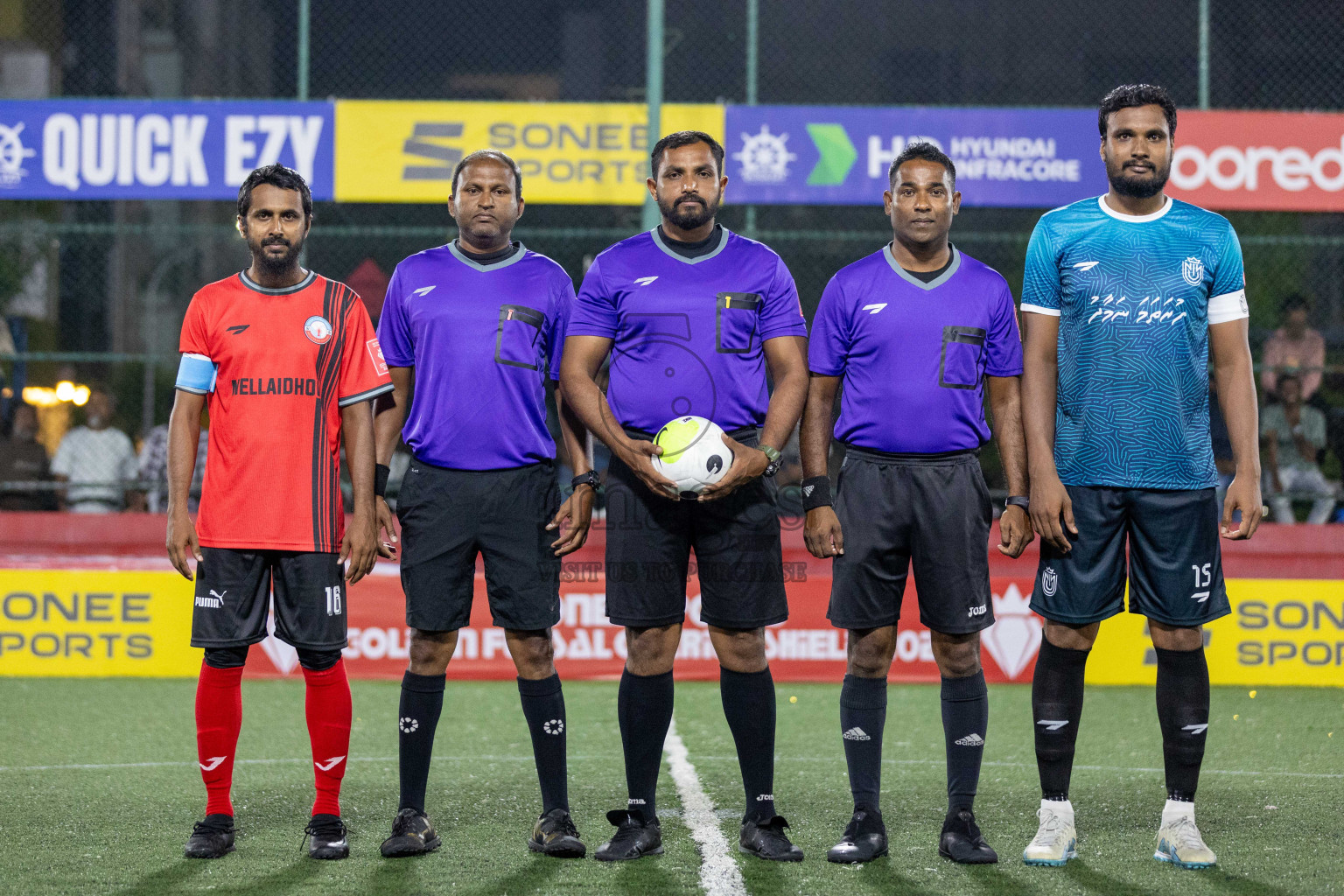 HDh Nellaidhoo vs HDh Nolhivaram in Golden Futsal Challenge 2024 was held on Tuesday, 16th January 2024, in Hulhumale', Maldives Photos: Ismail Thoriq / images.mv