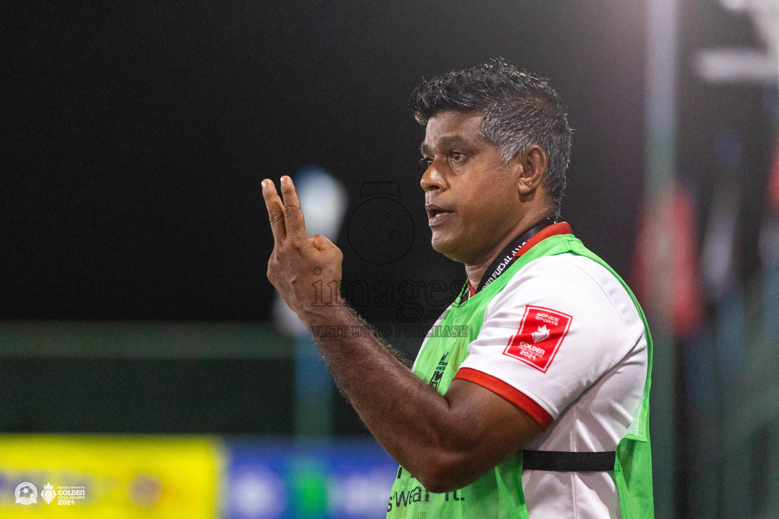 L Maavah vs L Gan in Day 7 of Golden Futsal Challenge 2024 was held on Saturday, 20th January 2024, in Hulhumale', Maldives Photos: Ismail Thoriq / images.mv