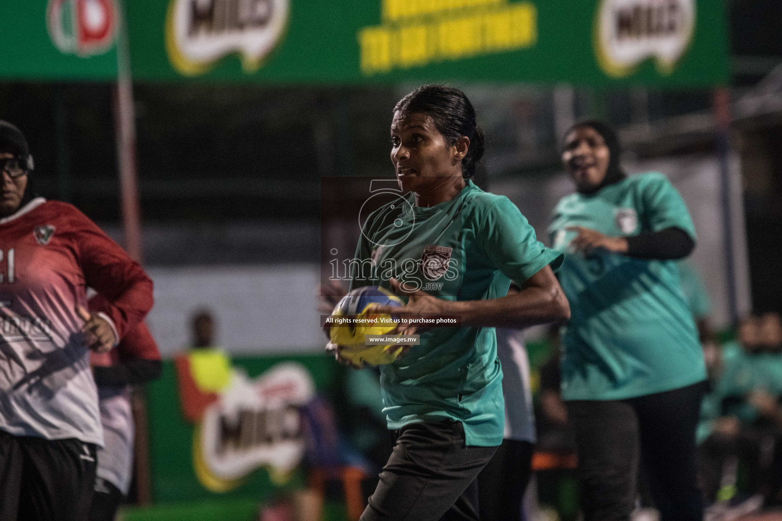 Milo 8th National Handball Tournament Day3, 17th December 2021, at Handball Ground, Male', Maldives. Photos by Nausham Waheed