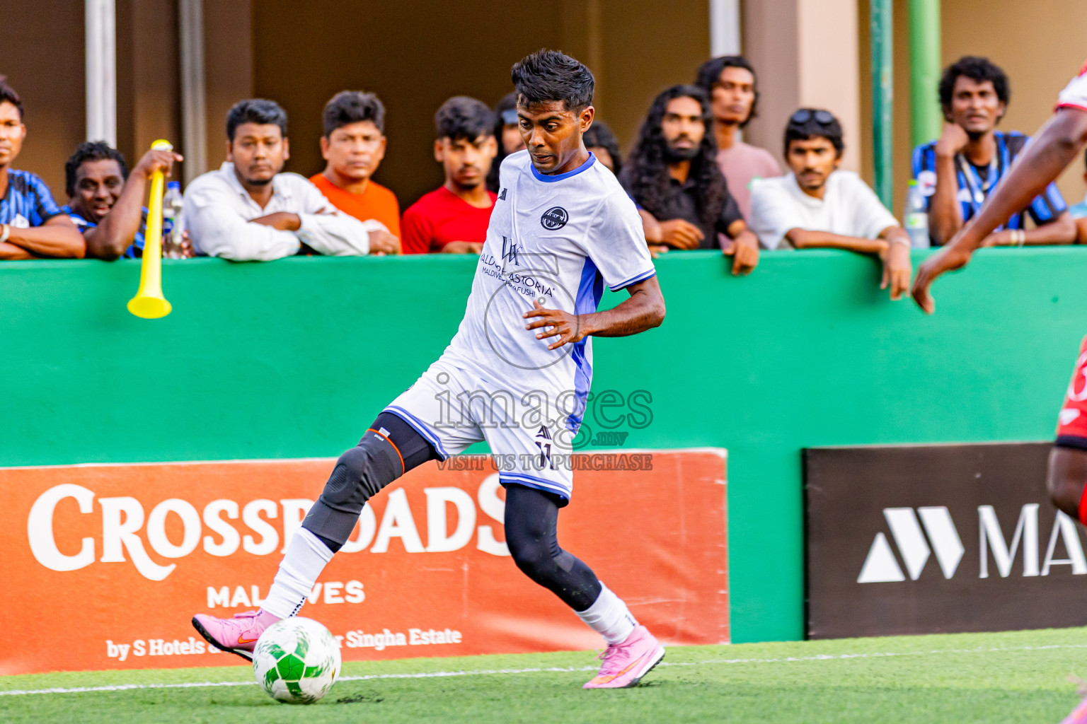 Waldorf Astoria vs Ozen Maadhoo in Resort League 2025 (South Male Zone) day 5 was held on Thursday, 2nd October 2025 in Crossroads's Maldives, Photos: Areef Adam / images.mv