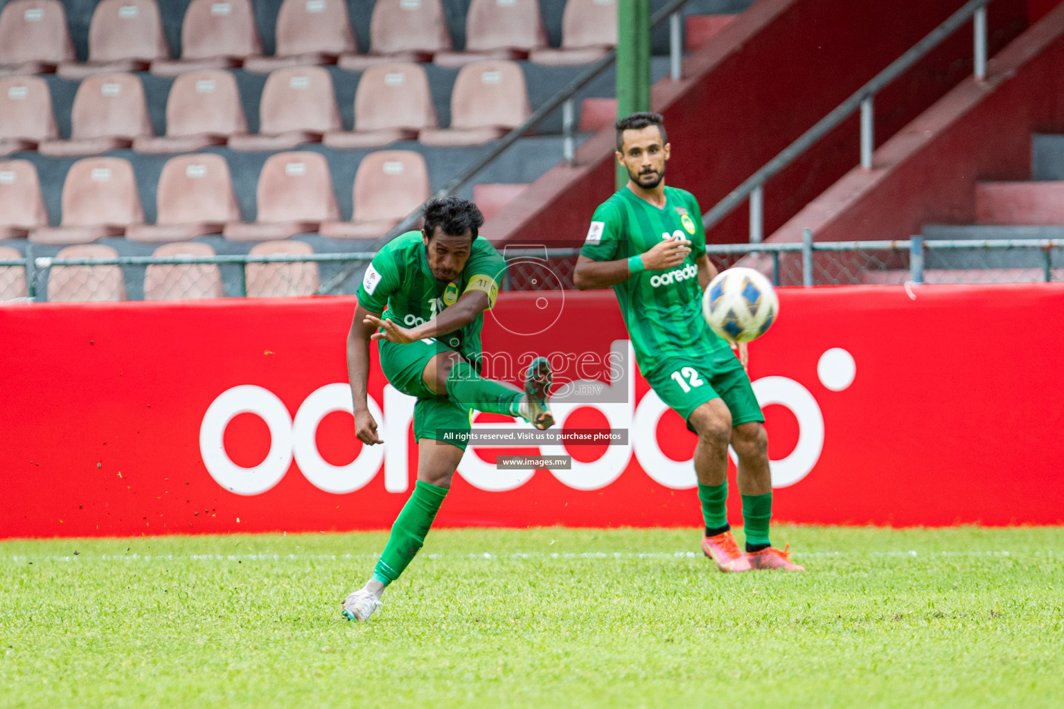 Maziya Sports & Recreation Club vs Bashundhara Kings in the group stage of AFC Cup 2023 held in the National Stadium, Male, Maldives, on Tuesday 19th September 2023. Photos: Mohamed Mahfooz Moosa