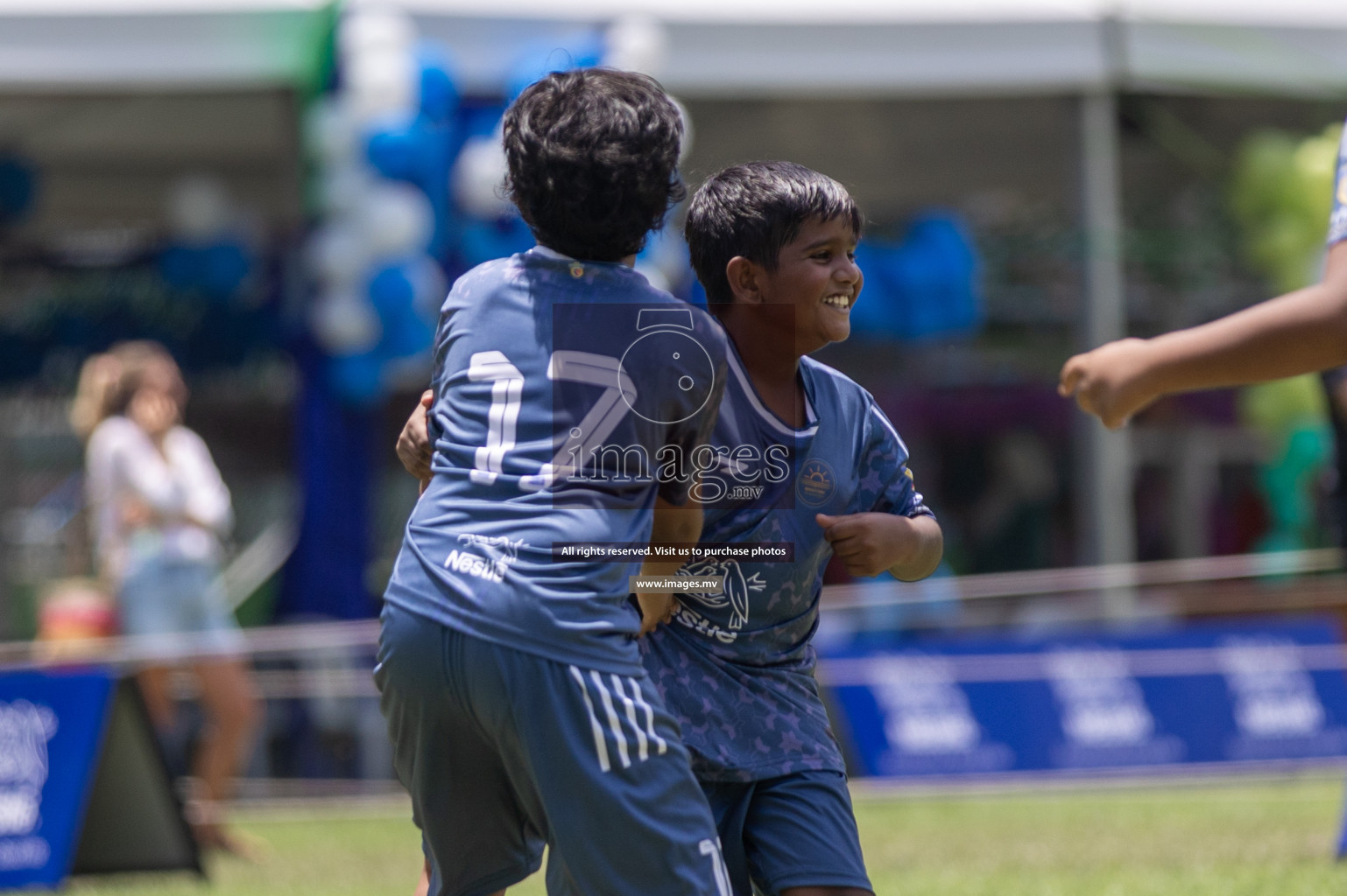 Day 1 of Nestle kids football fiesta, held in Henveyru Football Stadium, Male', Maldives on Wednesday, 11th October 2023 Photos: Shut Abdul Sattar/ Images.mv