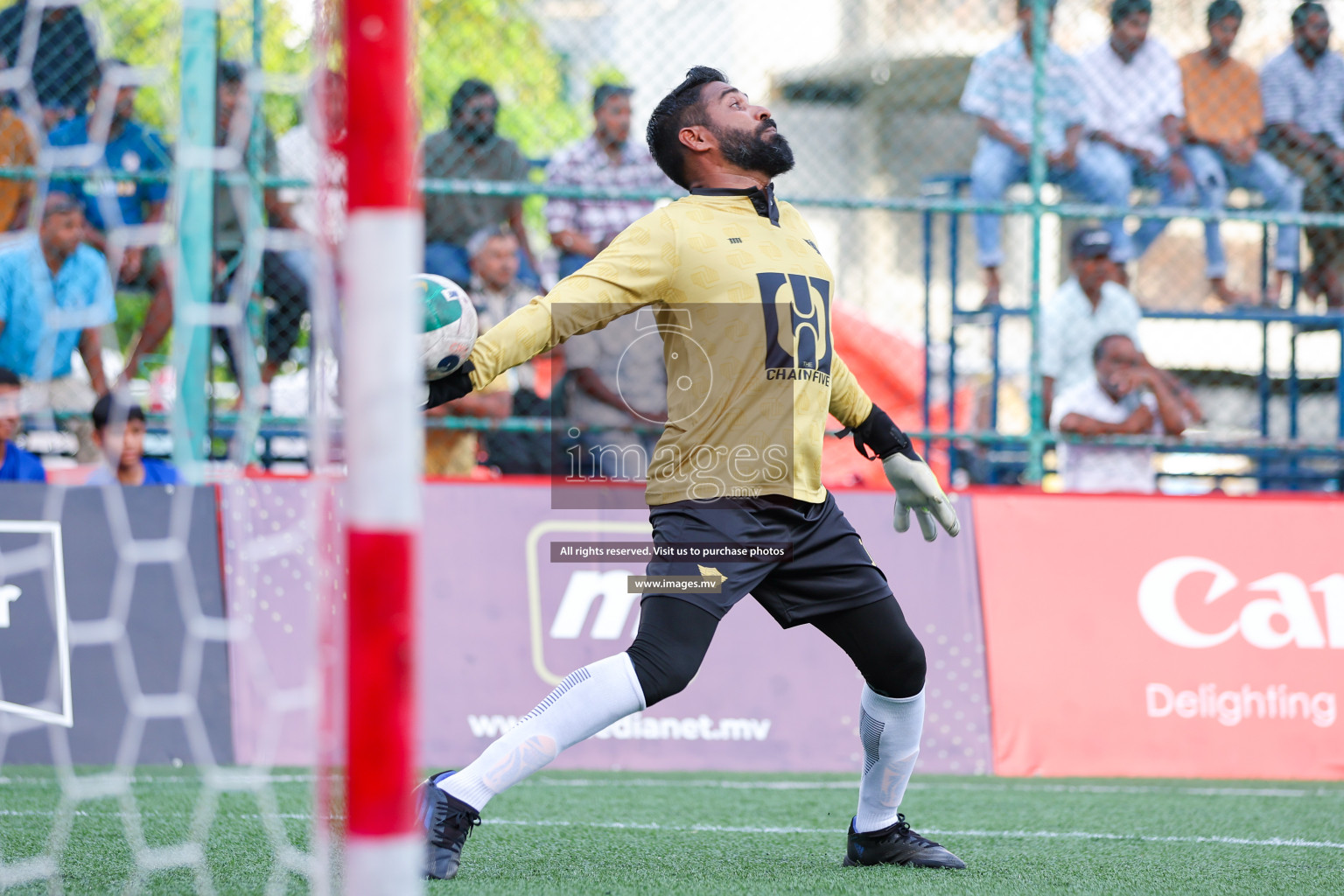 Club AVSEC vs Crossroads Maldives in Club Maldives Cup 2023 held in Hulhumale, Maldives, on Monday, 24th July 2023 Photos: Nausham Waheed/ images.mv