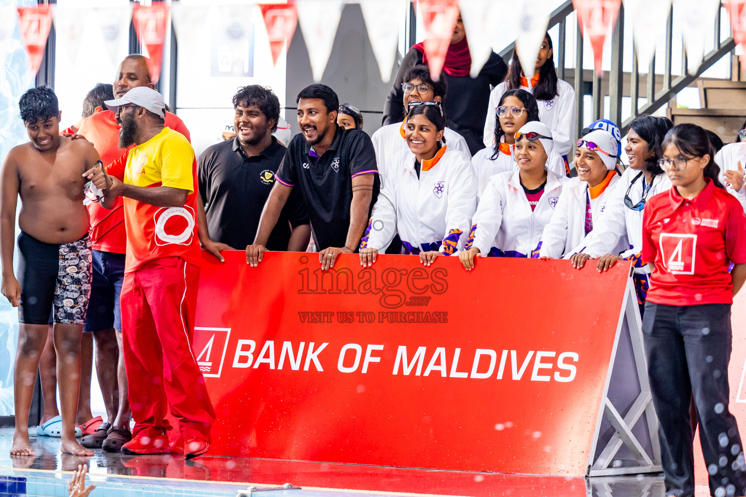 Day 5 of 20th Inter-school Swimming Competition 2024 held in Hulhumale', Maldives on Wednesday, 16th October 2024. Photos: Nausham Waheed / images.mv