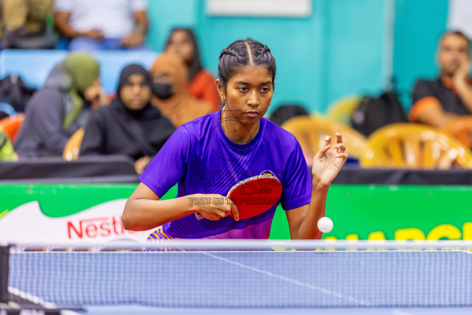 Day 8 of Interschool Table Tennis Tournament 2025 held at Male' TT Hall, Male', Maldives on Thursday, 22nd May 2025.
Photos by: Ismail Thoriq / images.mv