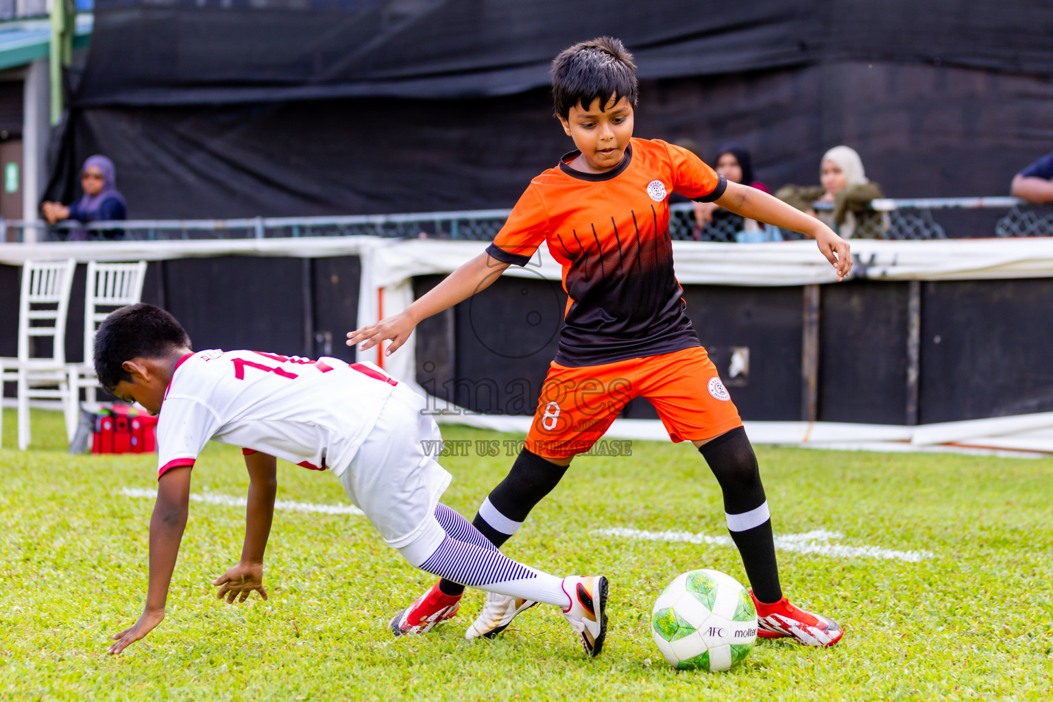 Day 2 of Under 10 MILO Academy Championship 2024 was held at National Stadium in Male', Maldives on Saturday, 27th April 2024. Photos: Nausham Waheed / images.mv