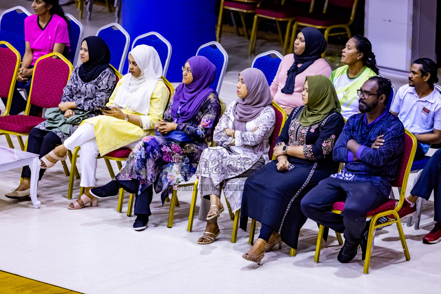 Day 3 of 25th Inter-School Netball Tournament was held in Social Center at Male', Maldives on Sunday, 11th August 2024. Photos: Nausham Waheed / images.mv