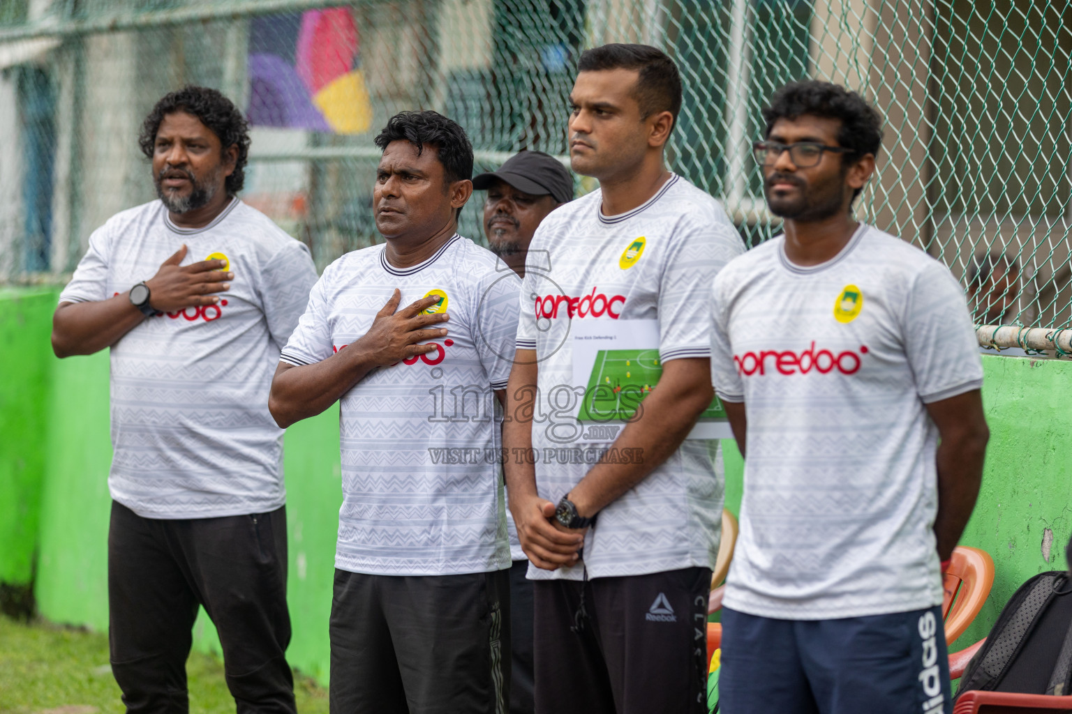 Eagles vs Maziya (U12) in Dhivehi Youth League 2024 - Day 2. Matches held at Henveiru Stadium on 22nd November 2024 , Friday. Photos: Shuu Abdul Sattar/ Images.mv