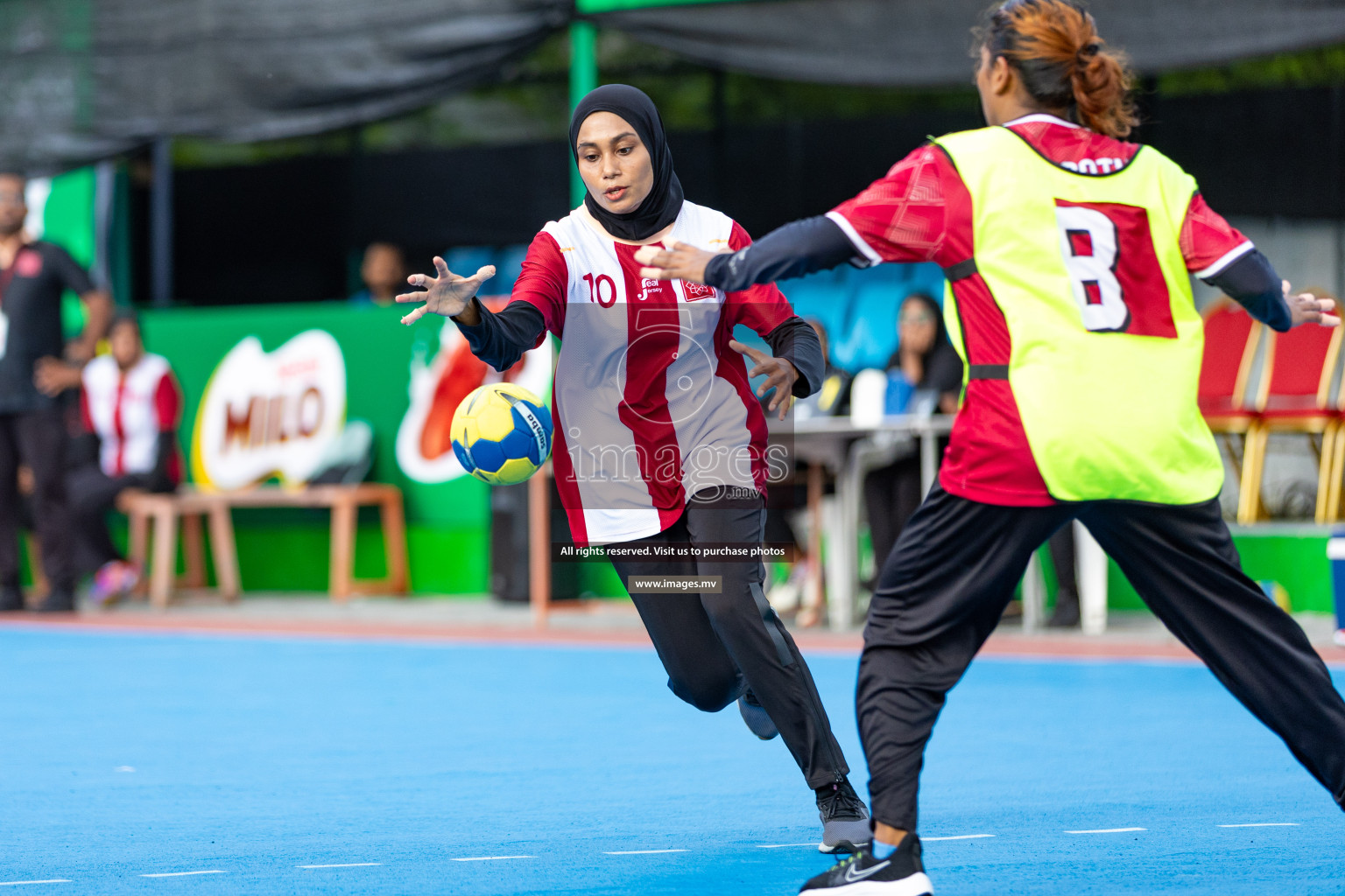 Day 1 of 7th Inter-Office/Company Handball Tournament 2023, held in Handball ground, Male', Maldives on Friday, 16th September 2023 Photos: Nausham Waheed/ Images.mv