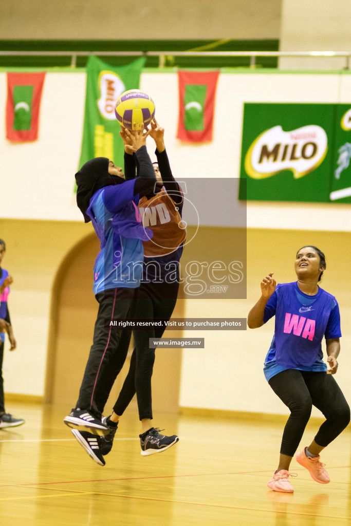 Milo National Netball Tournament 1st December 2021 at Social Center Indoor Court, Male, Maldives. Photos: Maanish/ Images Mv