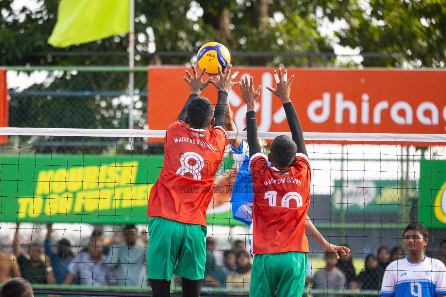 Day 10 of Interschool Volleyball Tournament 2024 was held in Ekuveni Volleyball Court at Male', Maldives on Sunday, 1st December 2024.
Photos: Ismail Thoriq / images.mv