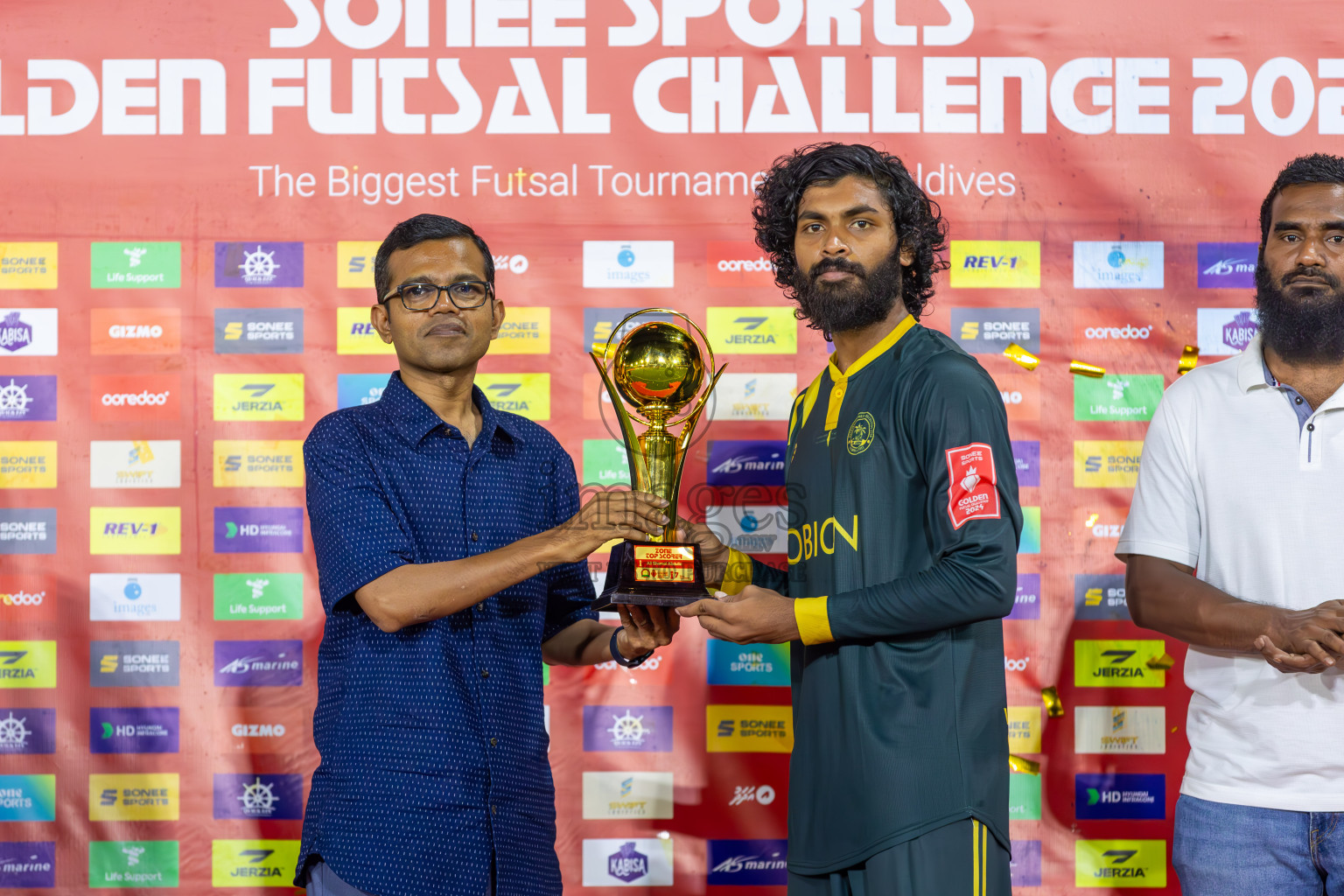 Dhanimagu vs S Hthadhoo in Zone  Final on Day 389 of Golden Futsal Challenge 2024 which was held on Saturday, 24th February 2024, in Hulhumale', Maldives Photos: Ismail Thoriq / images.mv