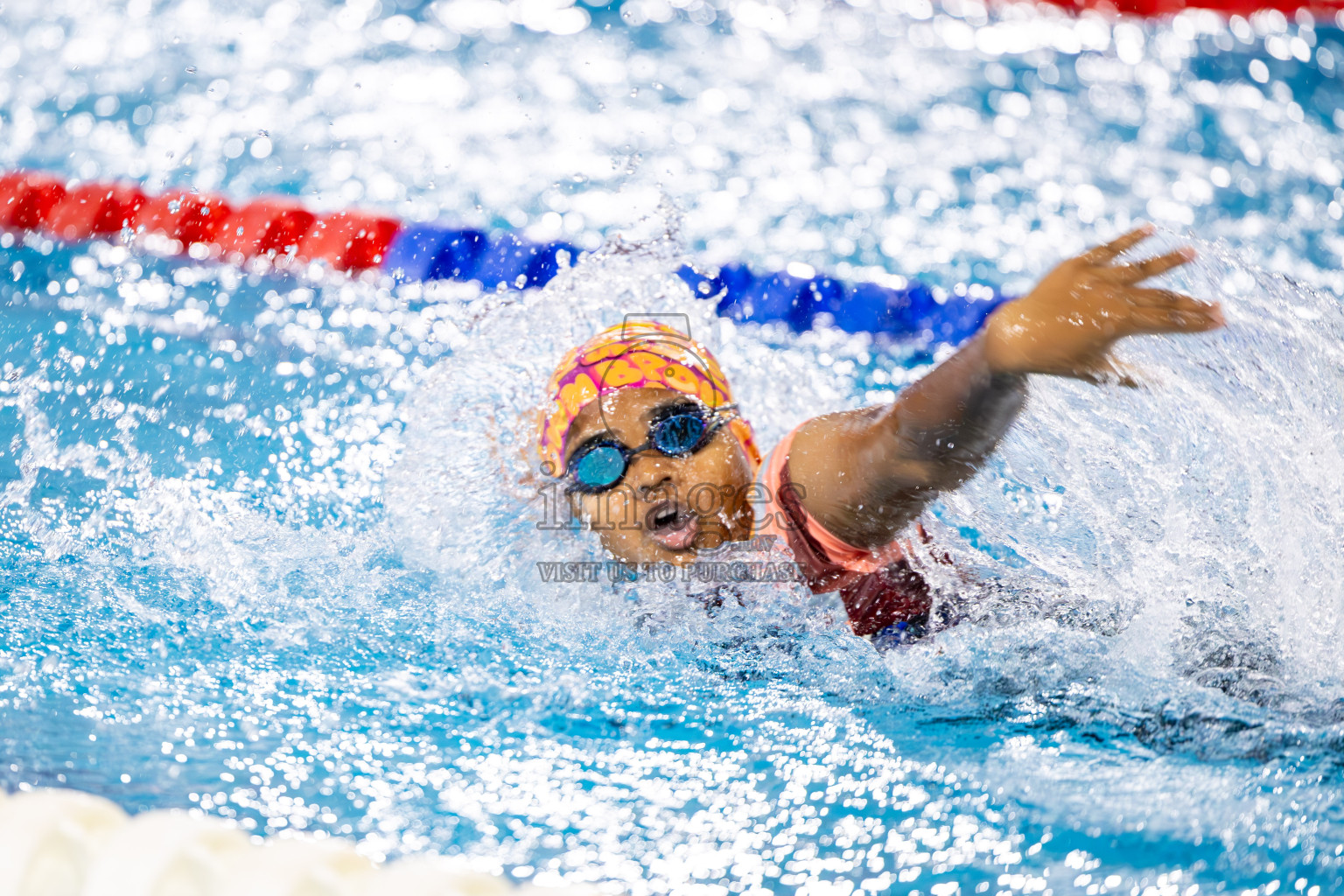 Day 2 of 20th BML Inter-school Swimming Competition 2024 held in Hulhumale', Maldives on Sunday, 13th October 2024. Photos: Ismail Thoriq / images.mv