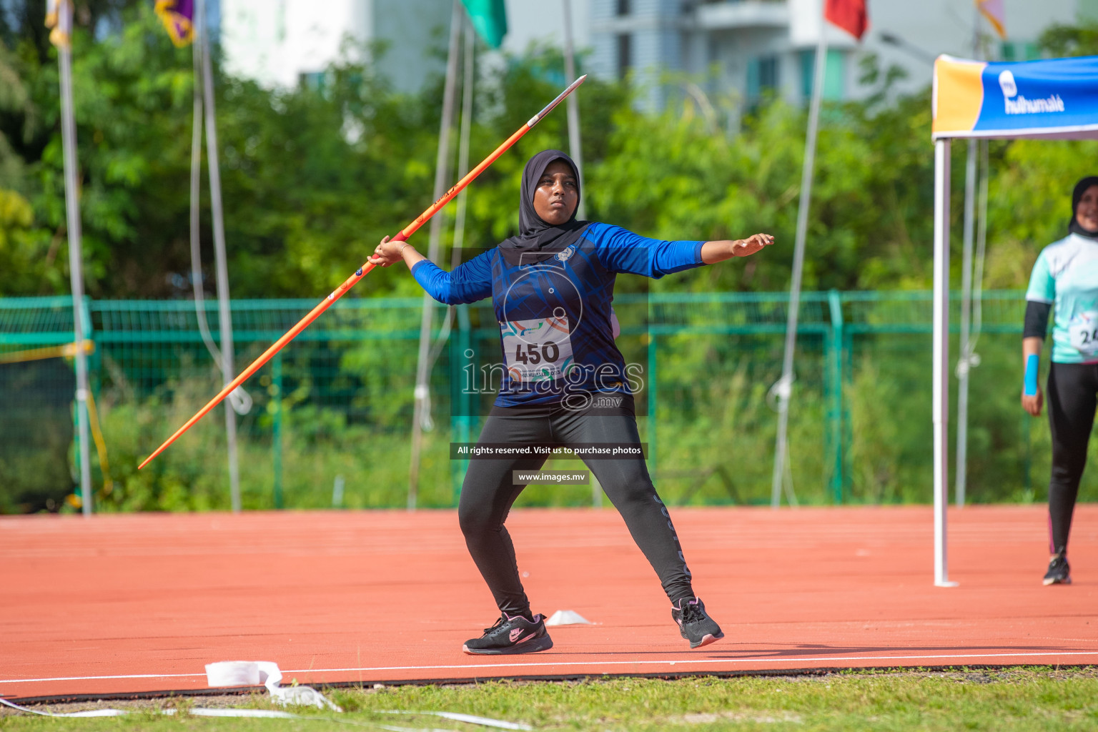 Day two of Inter School Athletics Championship 2023 was held at Hulhumale' Running Track at Hulhumale', Maldives on Sunday, 15th May 2023. Photos: Nausham Waheed / images.mv