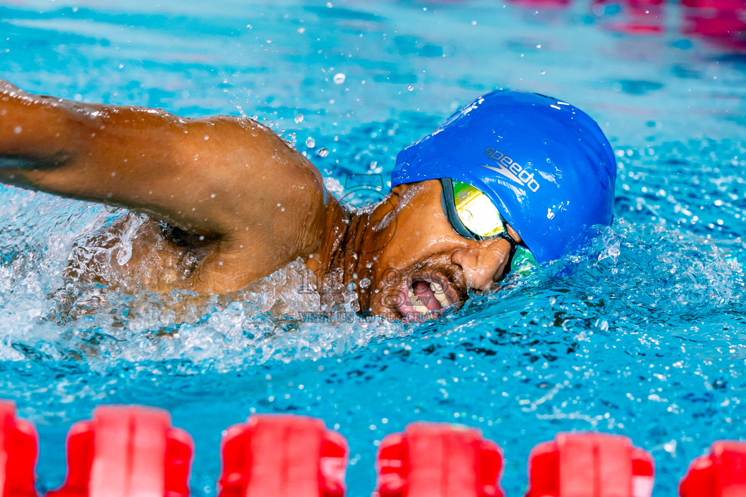 Day 2 of National Swimming Competition 2024 held in Hulhumale', Maldives on Saturday, 14th December 2024. Photos: Nausham Waheed / images.mv