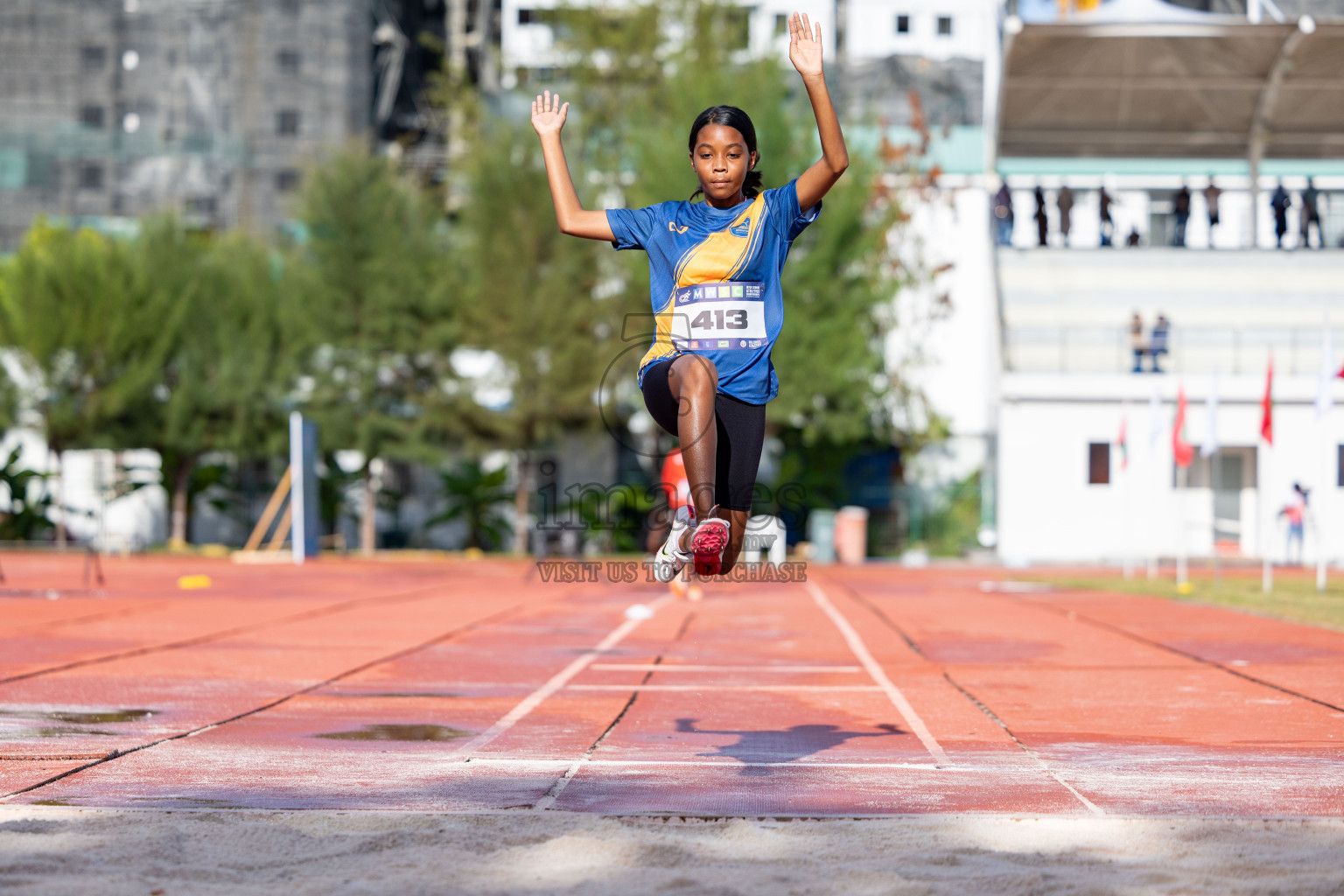 Day 1 of MWSC Interschool Athletics Championships 2024 held in Hulhumale Running Track, Hulhumale, Maldives on Saturday, 9th November 2024. 
Photos by: Ismail Thoriq, Hassan Simah / Images.mv