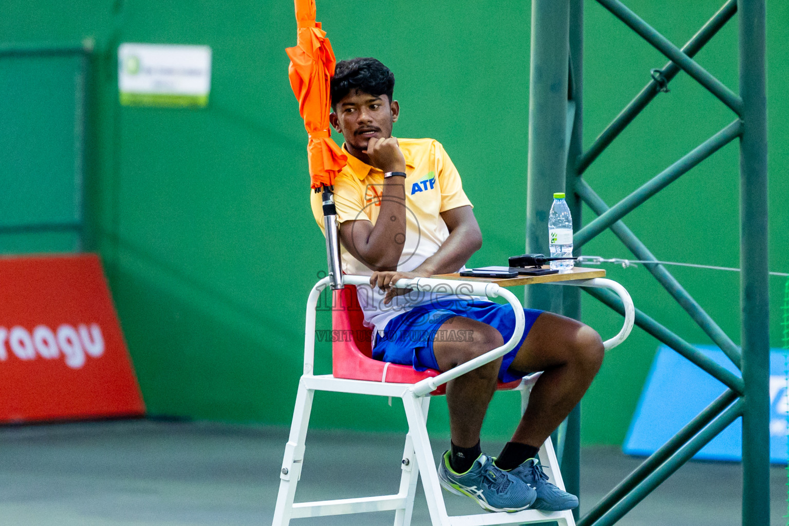 Day 5 of ATF Maldives Junior Open Tennis was held in Male' Tennis Court, Male', Maldives on Monday, 16th December 2024. Photos: Nausham Waheed/ images.mv