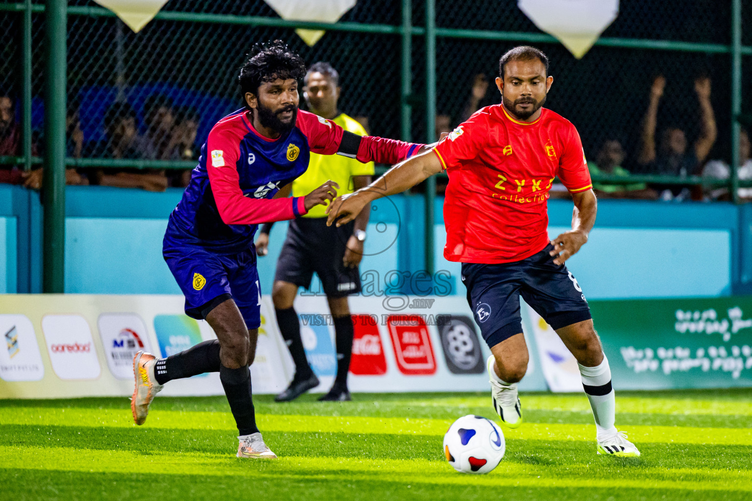 Fools SC vs Kovigoani in Day 1 of Laamehi Dhiggaru Ekuveri Futsal Challenge 2024 was held on Friday, 26th July 2024, at Dhiggaru Futsal Ground, Dhiggaru, Maldives Photos: Nausham Waheed / images.mv