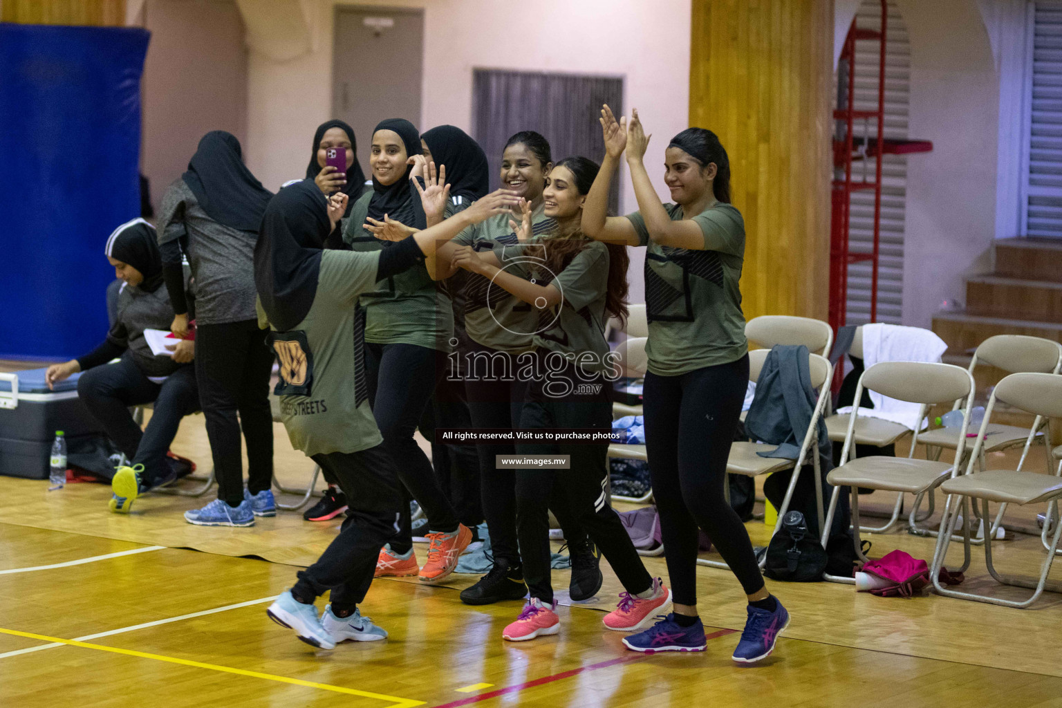 Milo National Netball Tournament 29th November 2021 at Social Center Indoor Court, Male, Maldives. Photos: Maanish/ Images Mv