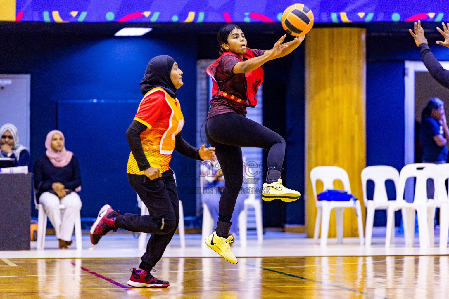 Semi Final of 23rd Netball Association Championship was held in Social Canter at Male', Maldives on Saturday, 4th May 2024. Photos: Nausham Waheed / images.mv