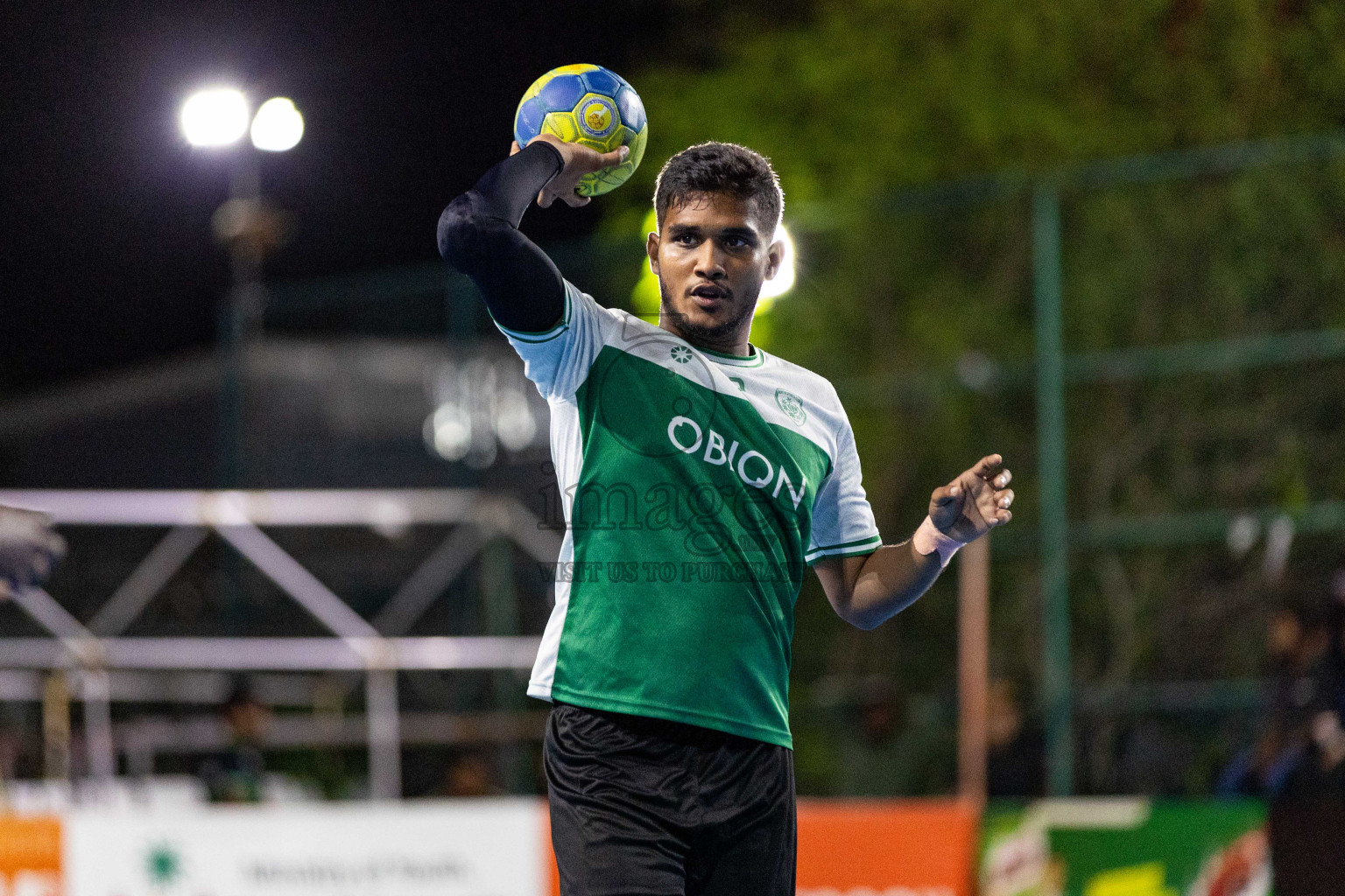 Day 19 of 10th National Handball Tournament 2023, held in Handball ground, Male', Maldives on Tuesday, 19th December 2023 Photos: Nausham Waheed/ Images.mv