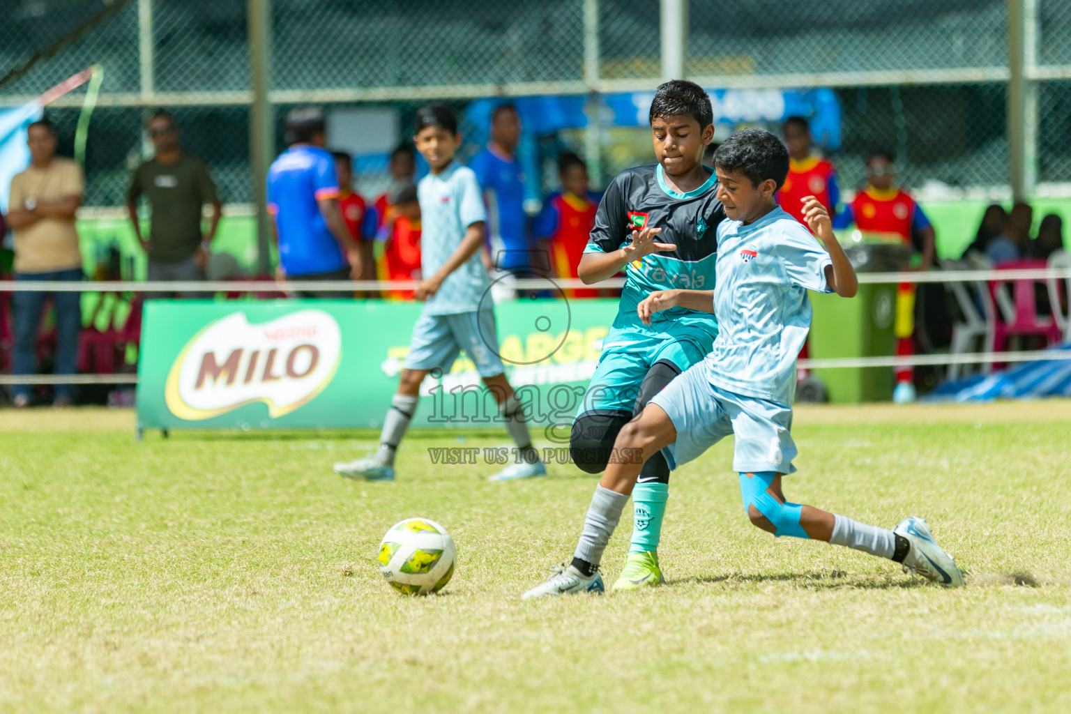 Day 3 of MILO Academy Championship 2025 (U-12) was held at Henveiru Stadium in Male', Maldives on Saturday, 3rd May 2025. 
Photos: Hassan Simah  / images.mv