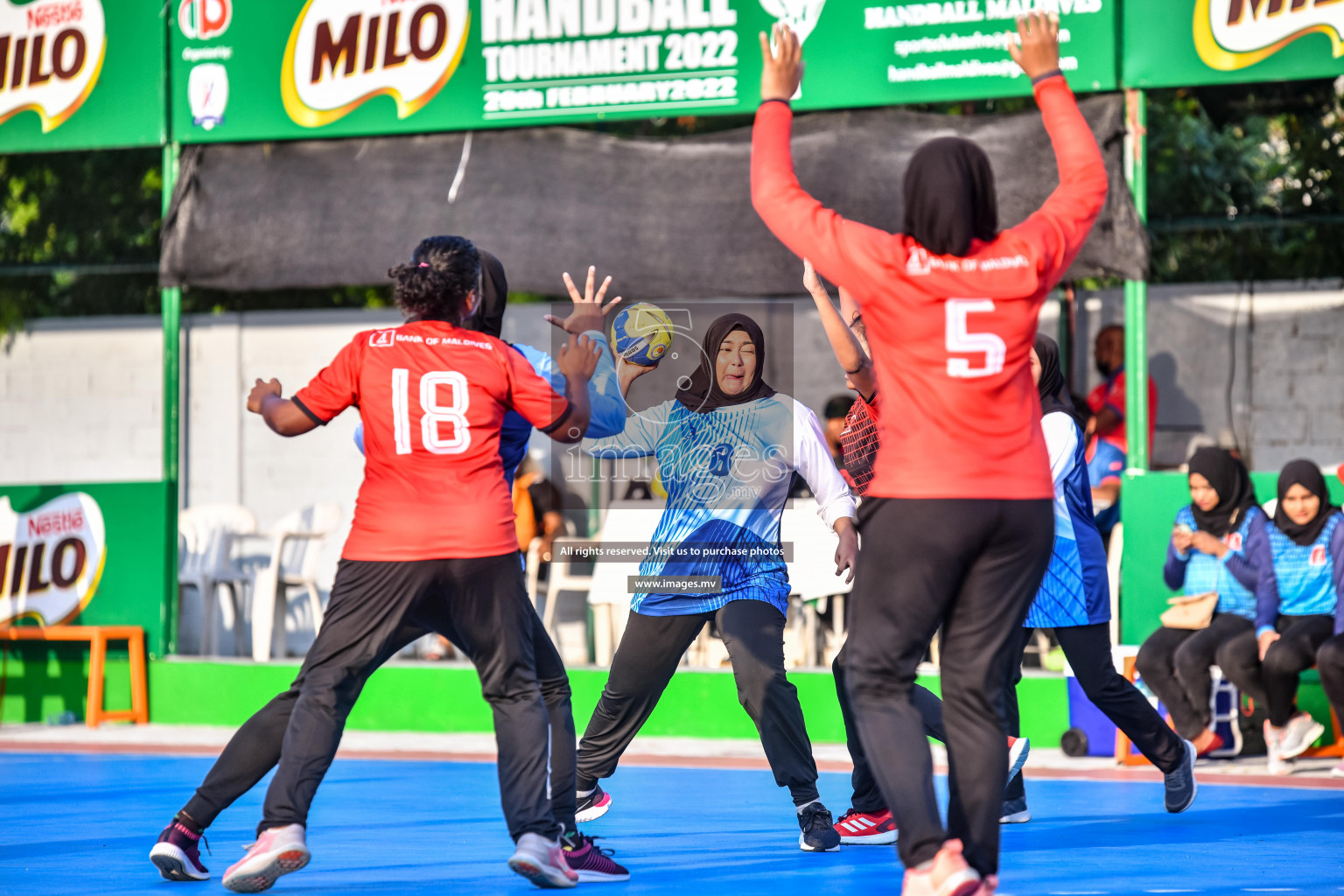 Milo 6th Inter Office Handball Tournament 2022 photos by Nausham Waheed