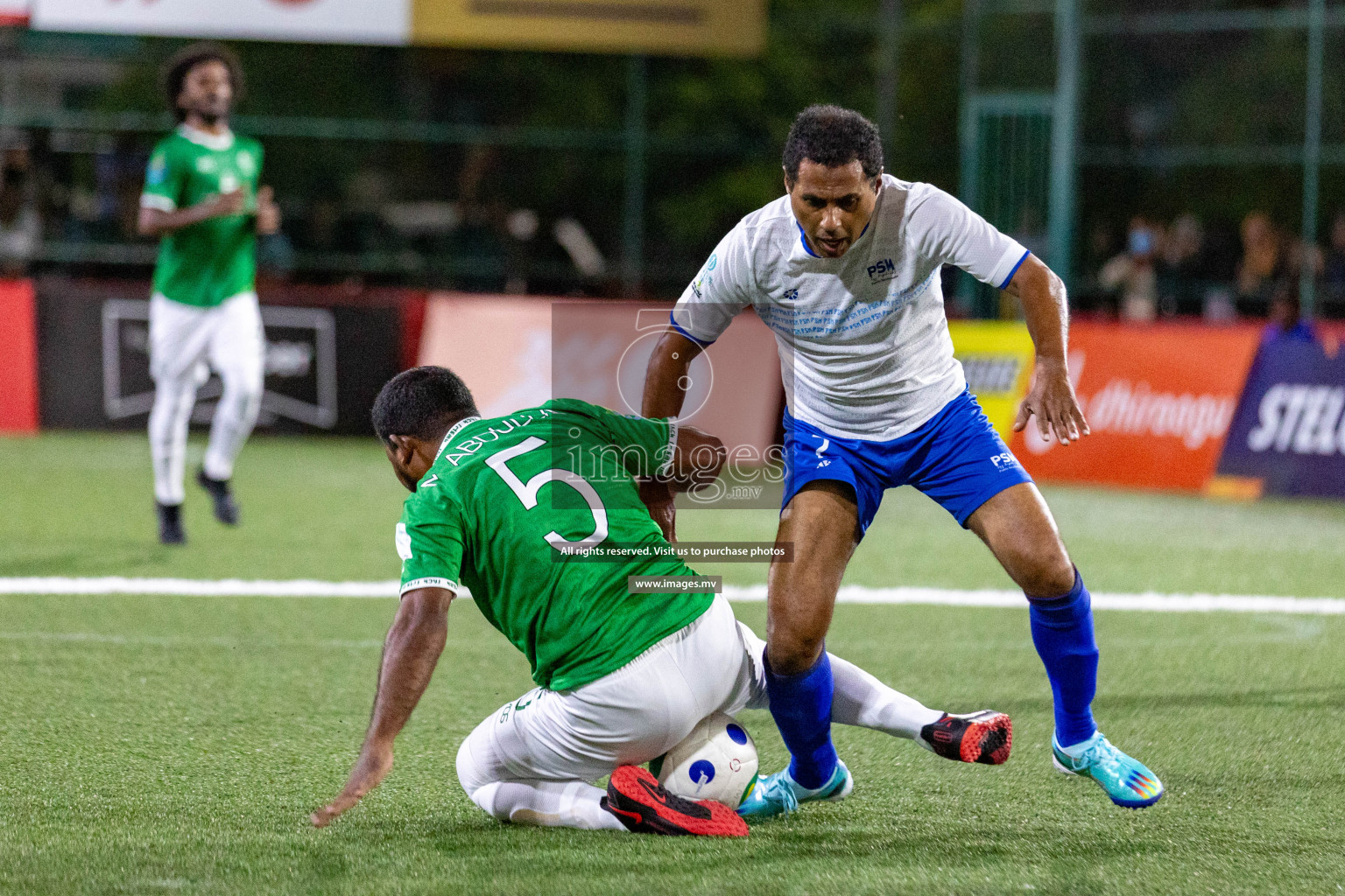 Hulhumale Hospital vs PSM in Club Maldives Cup Classic 2023 held in Hulhumale, Maldives, on Saturday, 22nd July 2023 Photos: Hassan Simah/ images.mv