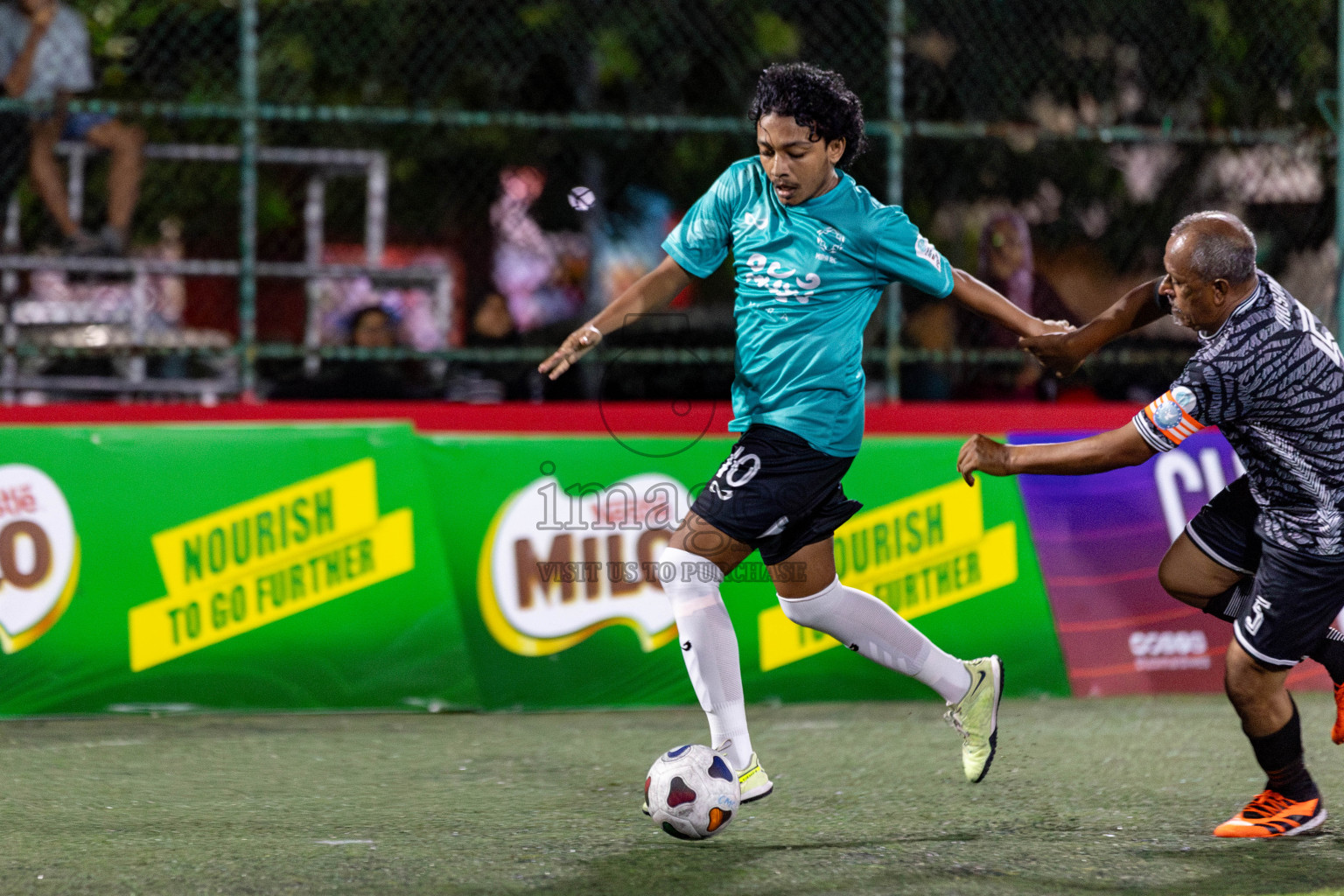 MIRA RC VS CLUB CVC in Club Maldives Classic 2024 held in Rehendi Futsal Ground, Hulhumale', Maldives on Sunday, 8th September 2024. 
Photos: Hassan Simah / images.mv