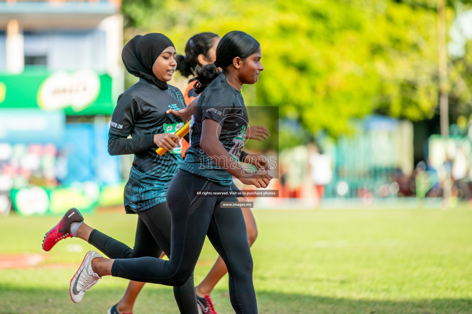 Day 3 of National Athletics Championship 2023 was held in Ekuveni Track at Male', Maldives on Saturday, 25th November 2023. Photos: Hassan Simah / images.mv