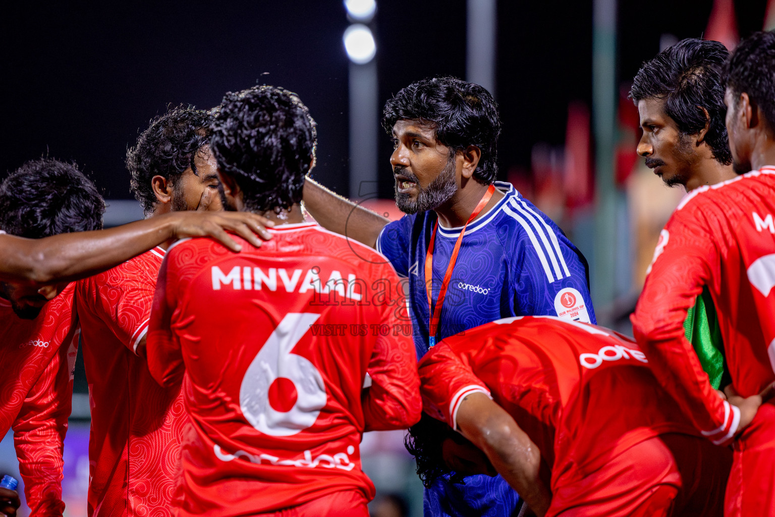 Ooredoo Maldives vs Fahi Rc in Club Maldives Cup 2024 held in Rehendi Futsal Ground, Hulhumale', Maldives on Tuesday, 25th September 2024. Photos: Nausham Waheed/ images.mv