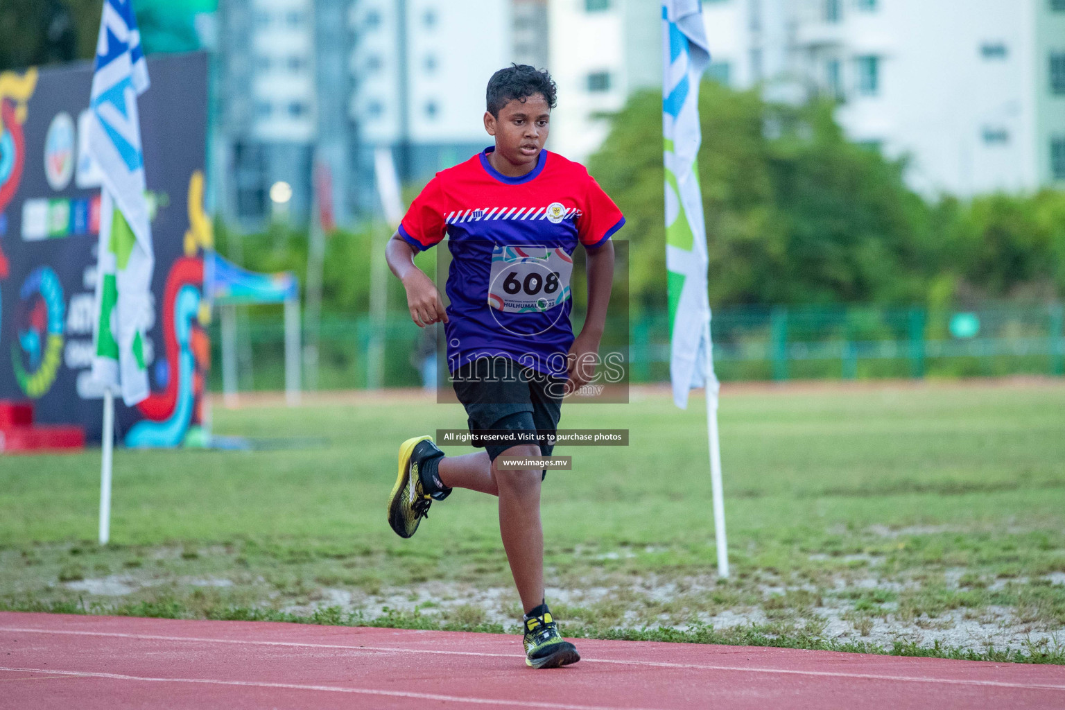 Day two of Inter School Athletics Championship 2023 was held at Hulhumale' Running Track at Hulhumale', Maldives on Sunday, 15th May 2023. Photos: Nausham Waheed / images.mv