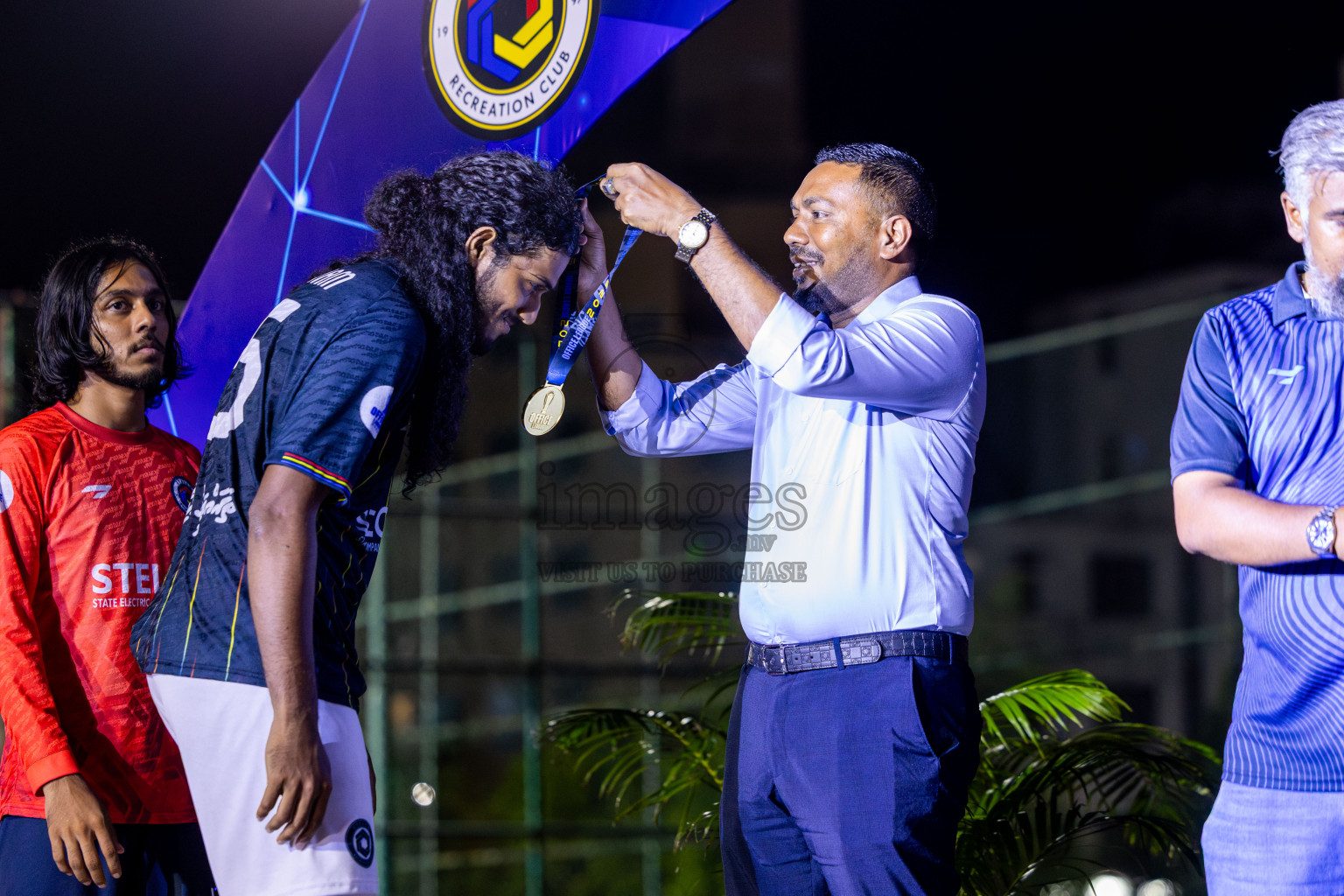 Police Club vs STELCO Rc in Final of Office League 2025 was held on Friday, 9th May 2025 in Hulhumale', Maldives. Photos: Nausham Waheed  / images.mv