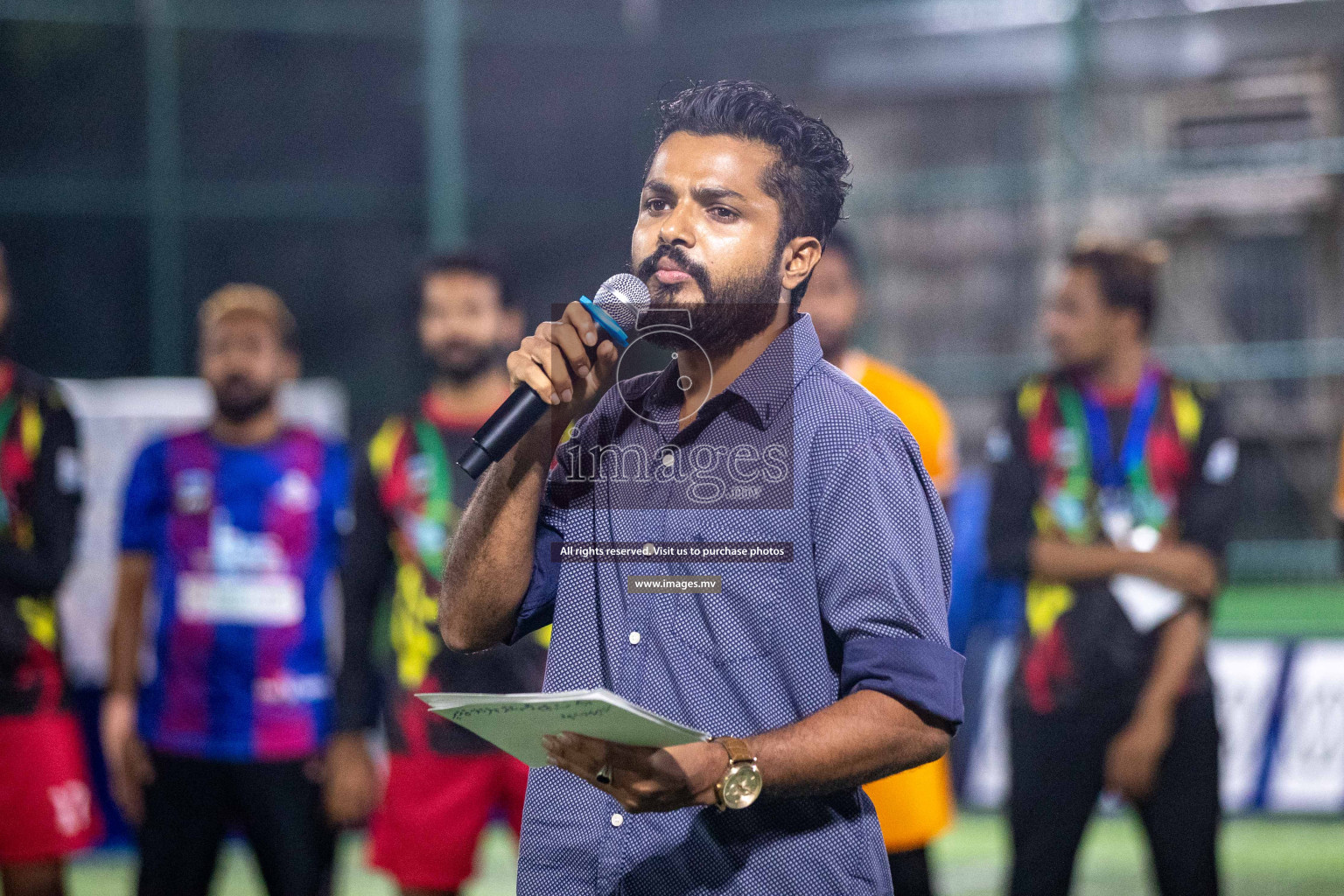 Final of MFA Futsal Tournament 2023 on 10th April 2023 held in Hulhumale'. Photos: Nausham waheed /images.mv