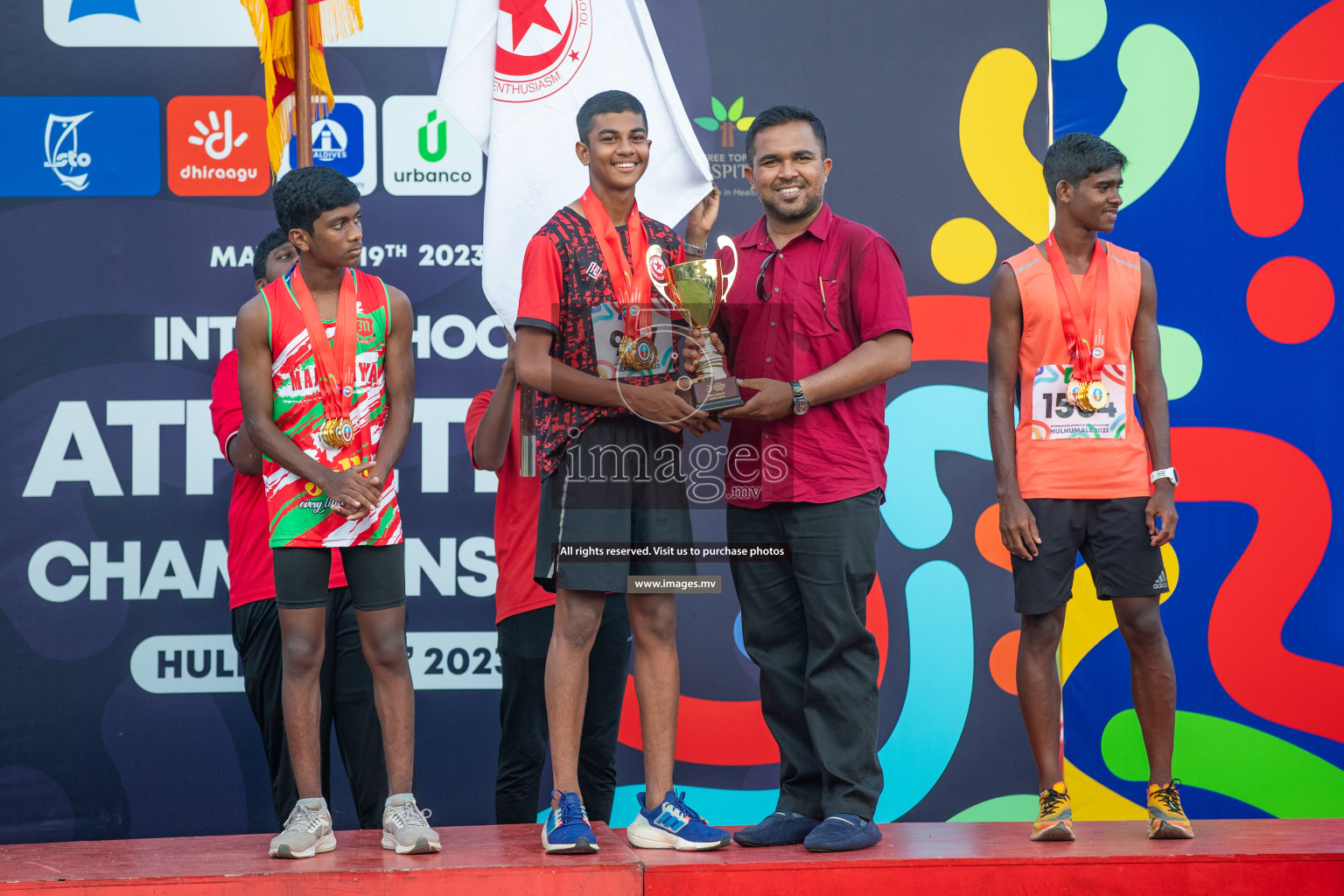 Final Day of Inter School Athletics Championship 2023 was held in Hulhumale' Running Track at Hulhumale', Maldives on Friday, 19th May 2023. Photos: Nausham Waheed / images.mv