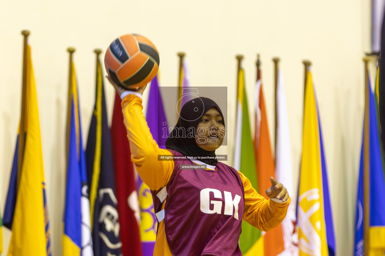 Day3 of 24th Interschool Netball Tournament 2023 was held in Social Center, Male', Maldives on 29th October 2023. Photos: Nausham Waheed, Mohamed Mahfooz Moosa / images.mv