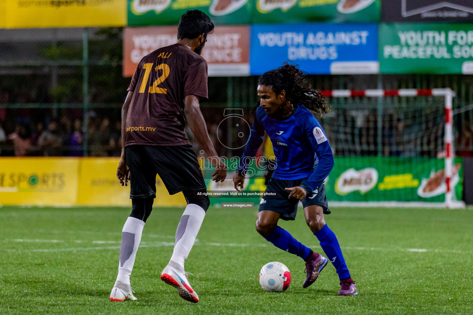 Team Fenaka vs Club Airports in Club Maldives Cup 2022 was held in Hulhumale', Maldives on Tuesday, 18th October 2022. Photos: Mohamed Mahfooz Moosa/ images.mv