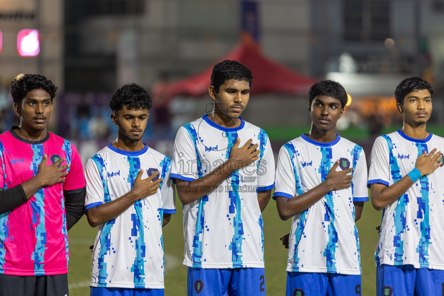 Super United Sports vs Huriyya (U16) in Day 8 of Dhivehi Youth League 2024 held at Henveiru Stadium on Monday, 2nd December 2024. Photos: Mohamed Mahfooz Moosa / Images.mv