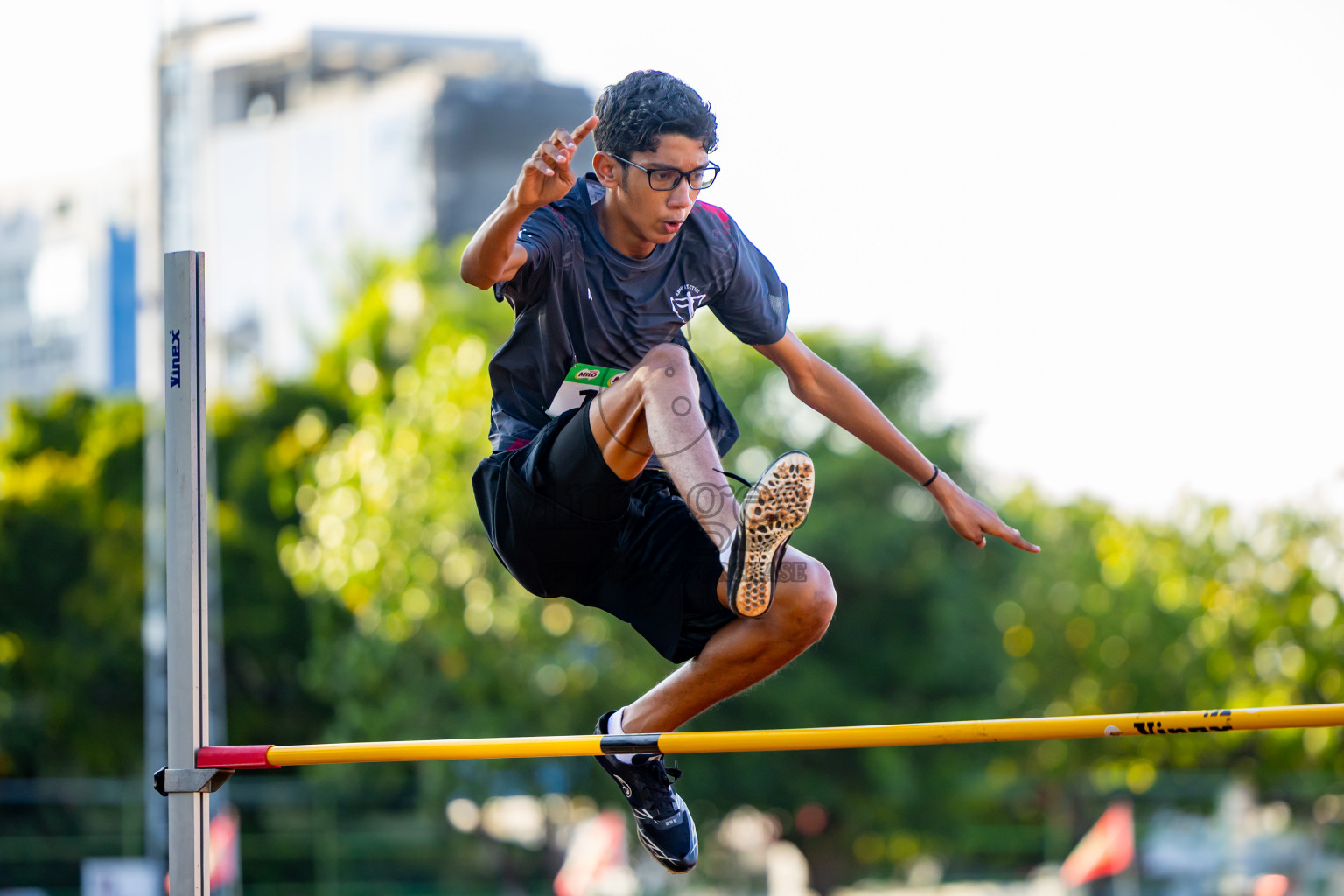 Day 1 of 12th Milo Association Championships was held in Ekuveni Track at Male', Maldives on Thursday, 24th April 2025. Photos: Nausham Waheed  / images.mv