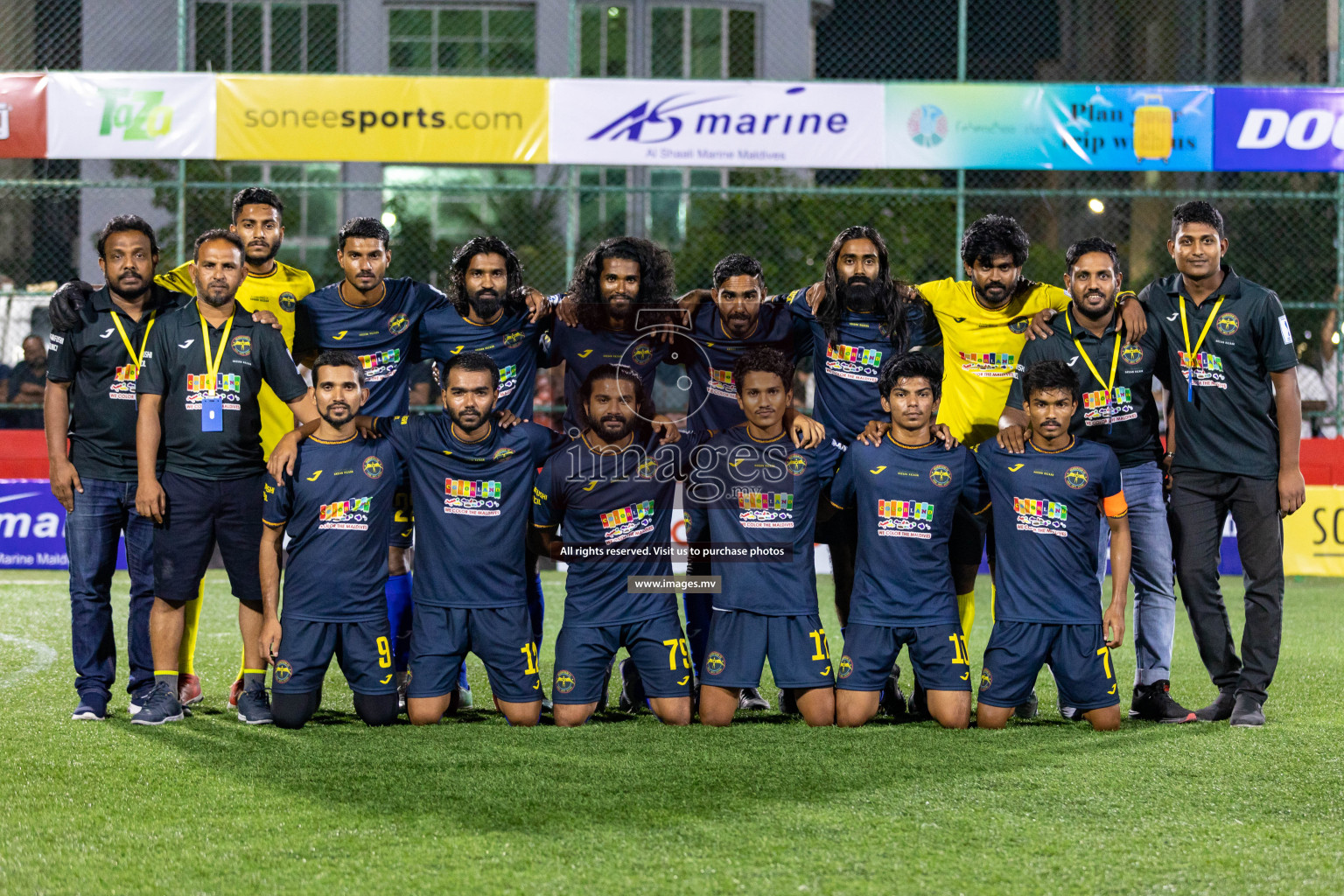 HA. Hoarafushi vs HA. Ihavandhoo in Day 6 of Golden Futsal Challenge 2023 on 10 February 2023 in Hulhumale, Male, Maldives