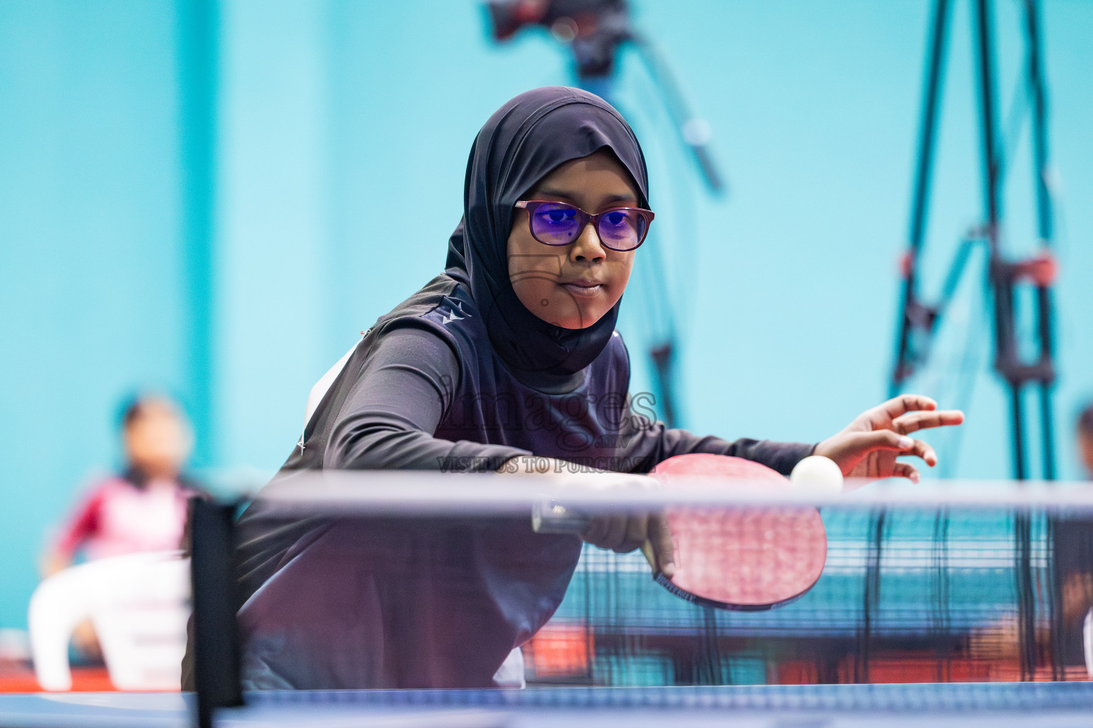 Day 2 of BML 63rd National Table Tennis Tournament 2025 was held on Tuesday, 26th August 2025 in Male' TT Hall, Male', Maldives. Photos: Areef Adam / images.mv