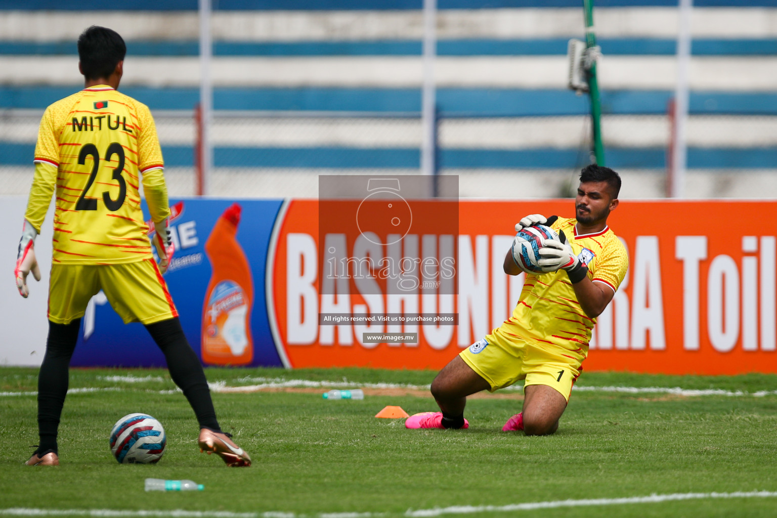 Bangladesh vs Maldives in SAFF Championship 2023 held in Sree Kanteerava Stadium, Bengaluru, India, on Saturday, 25th June 2023. Photos: Nausham Waheed, Hassan Simah / images.mv