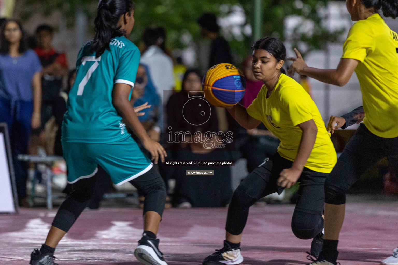 Day4 of Slamdunk by Sosal on 15th April 2023 held in Male'. Photos: Ismail Thoriq / images.mv