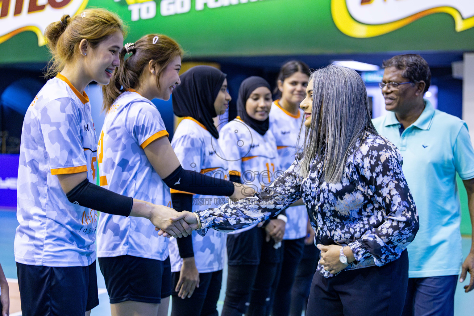 Police Club vs Flexor Sports Club in Day 1 of National Volleyball League 2025 - Women's Division held in Male', Maldives on Saturday, 19th April 2025 at Social Center Indoor Hall Photos 
By: Hassan Simah / images.mv