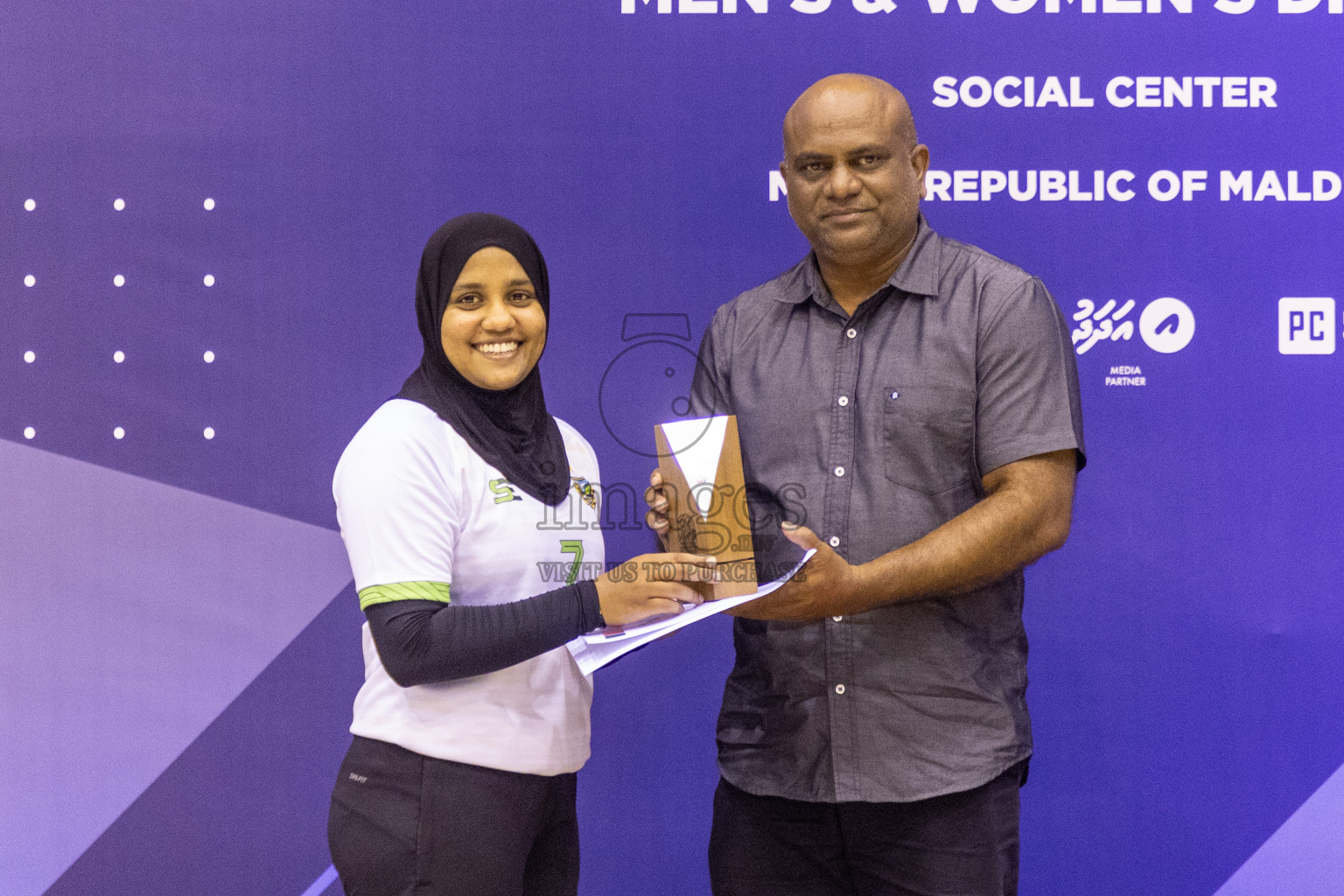 Final of Women's Division of Volleyball Association Cup 2023 held in Male', Maldives on Monday, 25th December 2023 at Social Center Indoor Hall Photos By: Nausham Waheed /images.mv