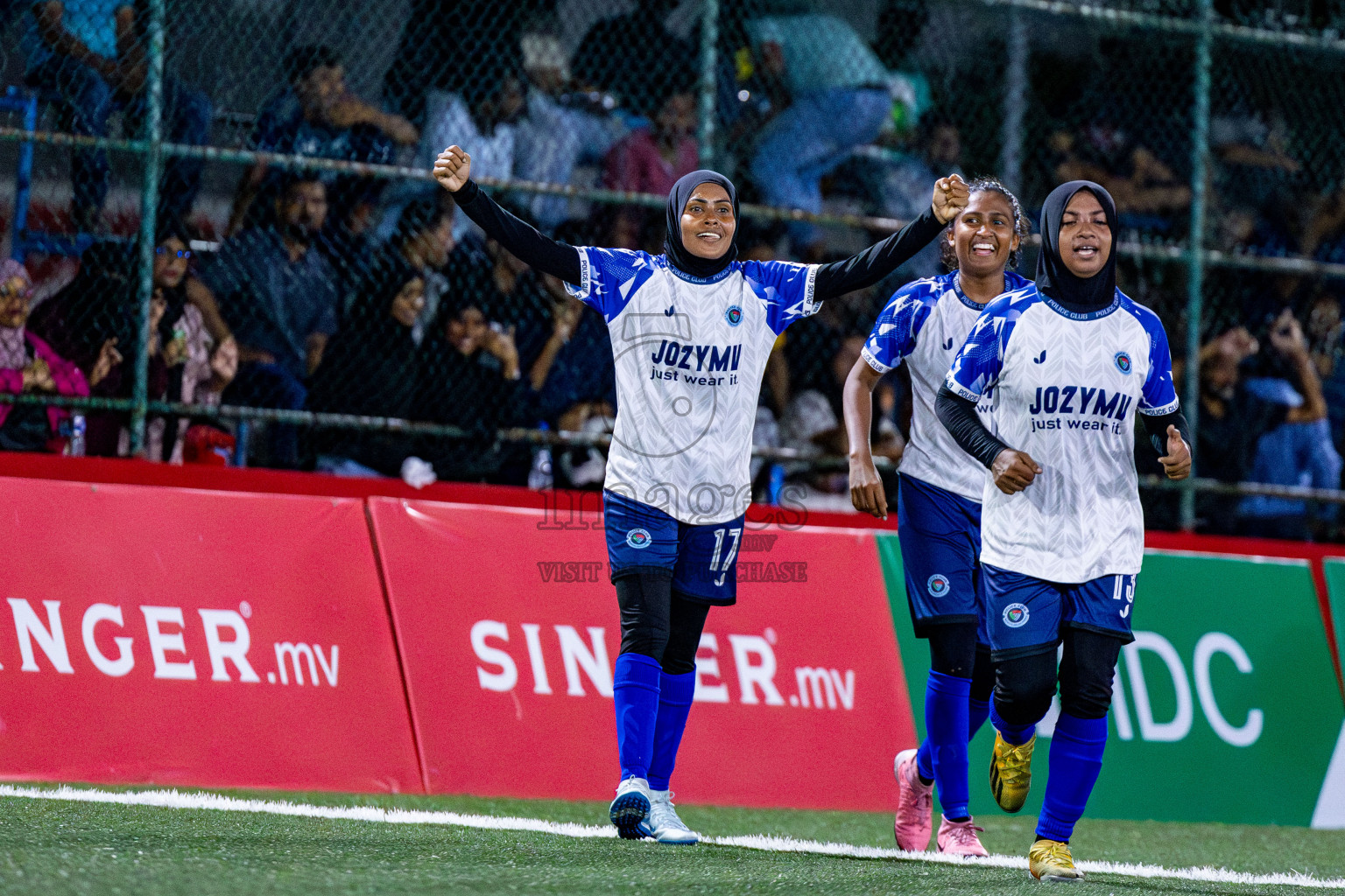 WAMCO vs POLICE CLUB in Eighteen Thirty 2024 2024 held in Rehendi Futsal Ground, Hulhumale', Maldives on Monday, 16th September 2024. Photos: Shu / images.mv