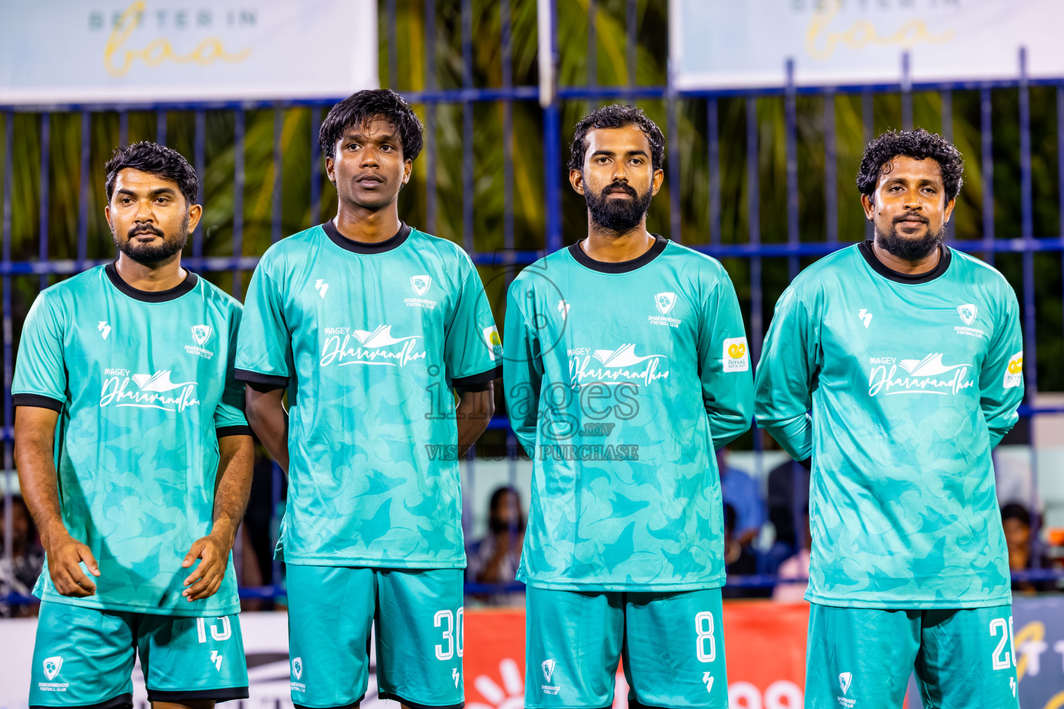 Dharavandhoo vs Thulhaadhoo in Day 3 of Better in Baa Futsal Fiesta 2025 Men's division held in B. Eydhafushi, Maldives on Friday, 7th November 2025. Photos: Nausham Waheed / images.mv