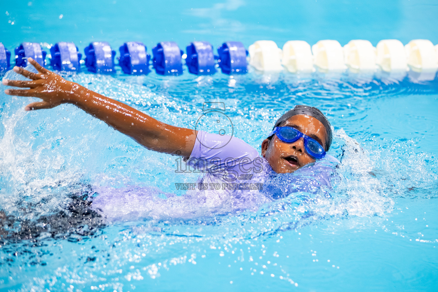 Day 3 of BML 6th National Kids Swimming Kids Festival 2025 held in Hulhumale', Maldives on Wednesday, 5th November 2024. 

Photos: Hassan Simah / images.mv