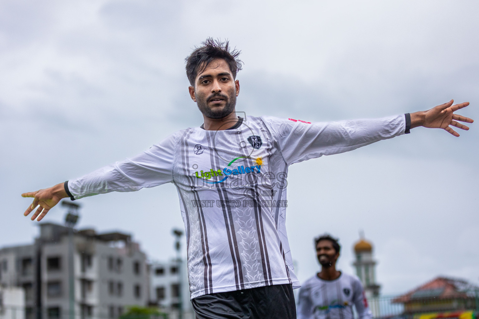 N. Miladhoo vs N.Velidhoo in Day 21 of Golden Futsal Challenge 2025 was held on Saturday , 25 January 2025, in Hulhumale', Maldives. Photos: Shuu Abdul Sattar, / images.mv