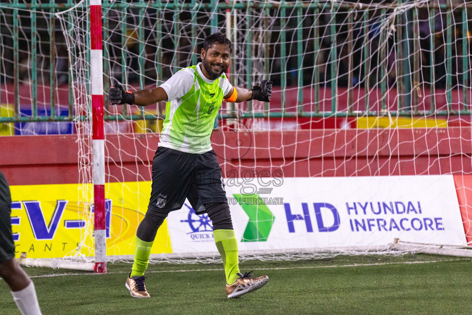 HDh Hanimaadhoo vs HDh Vaikaradhoo in Day 6 of Golden Futsal Challenge 2024 was held on Saturday, 20th January 2024, in Hulhumale', Maldives
Photos: Ismail Thoriq / images.mv